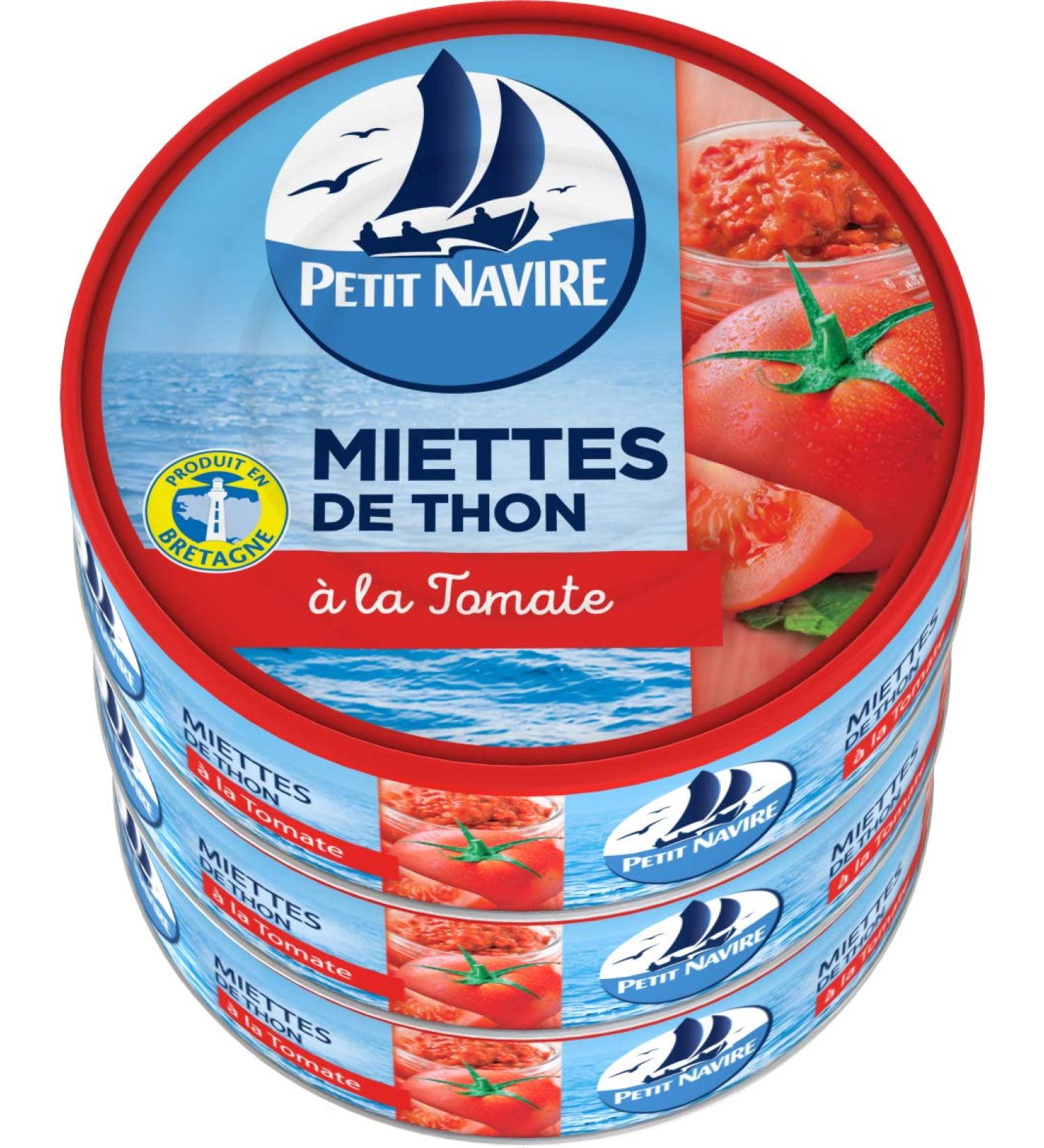 Petit Navire Tuna Crumbs with Tomato, 240g