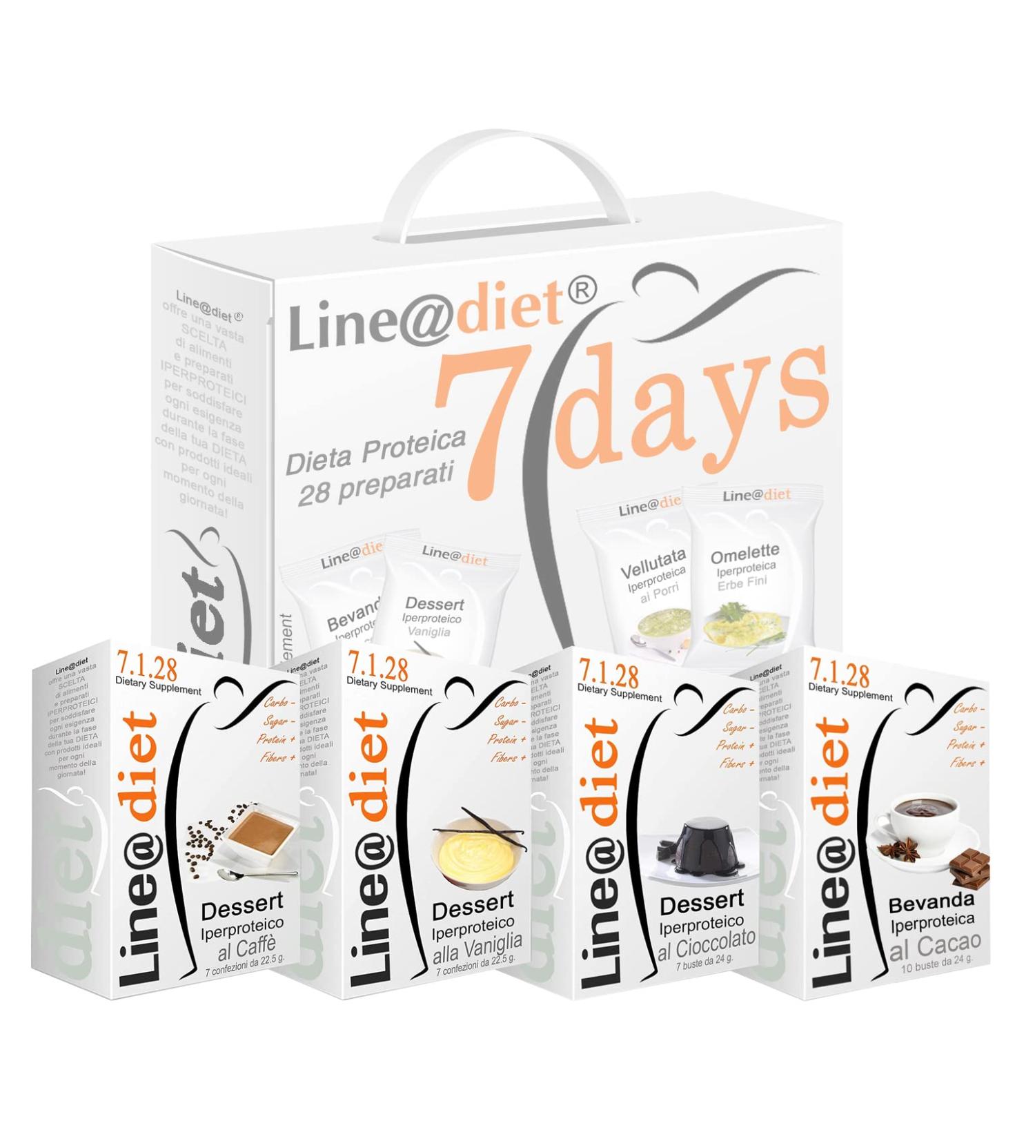 7-Day Protein Diet Kit | Sweet Flavors | 28 High-Protein Low-Carb Meals for Breakfast Lunch & Dinner - International Shipping Available - Buy Online on GoSupps.com