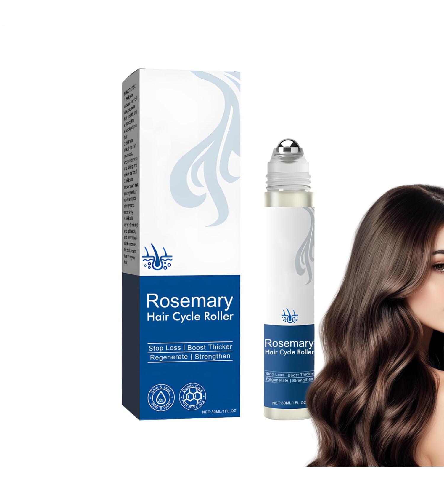 Roll On Huile de croissance des cheveux 30 ml huile naturelle pour la croissance des cheveux avec rouleau de cuir chevelu R paration rapide Produit de soin des cheveux pour les soins de la - Buy Online on GoSupps.com