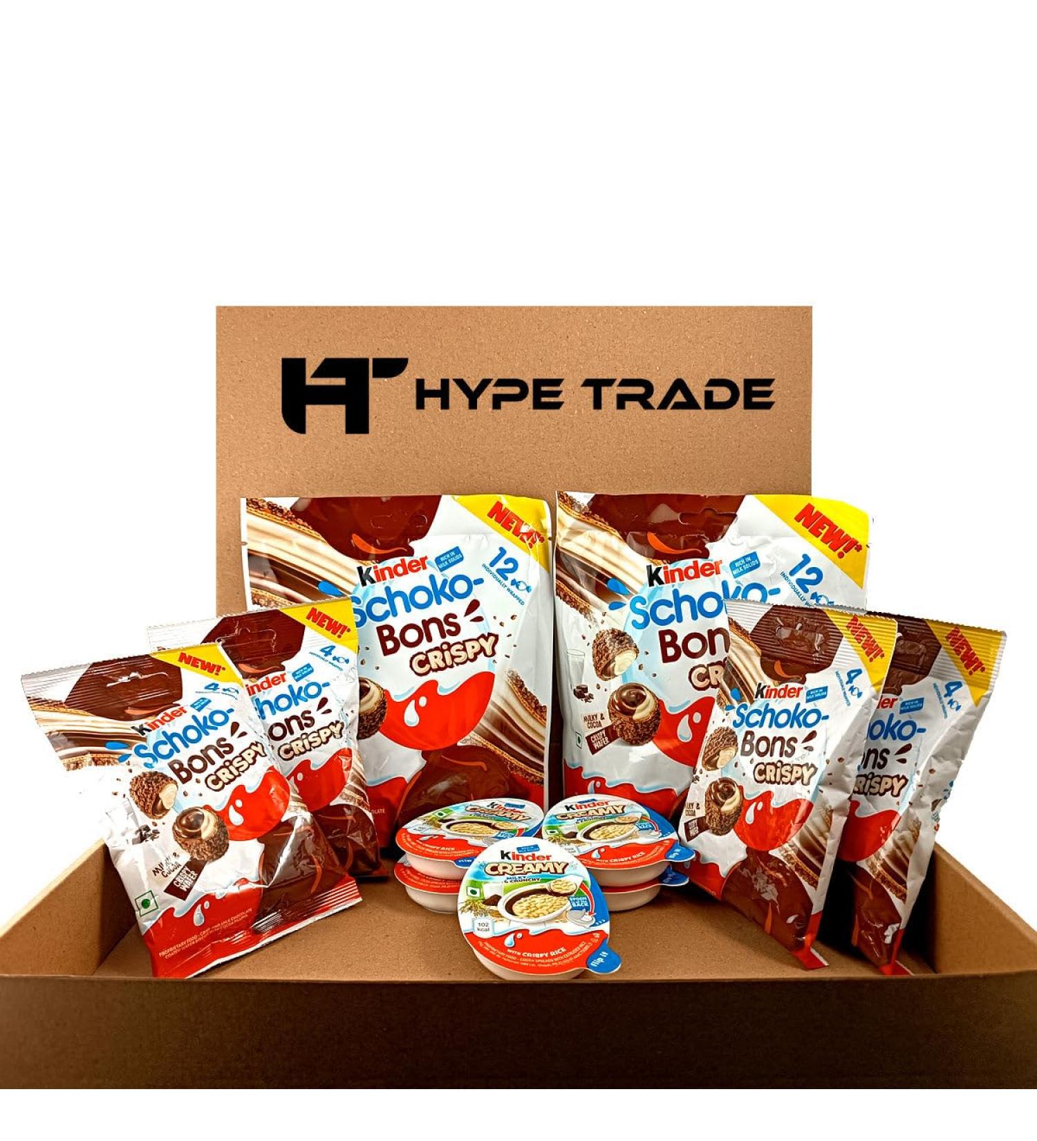 Kinder Chocolate Mix Package - Schokobons Crispy & Creamy | International Shipping Available - Buy Online on GoSupps.com