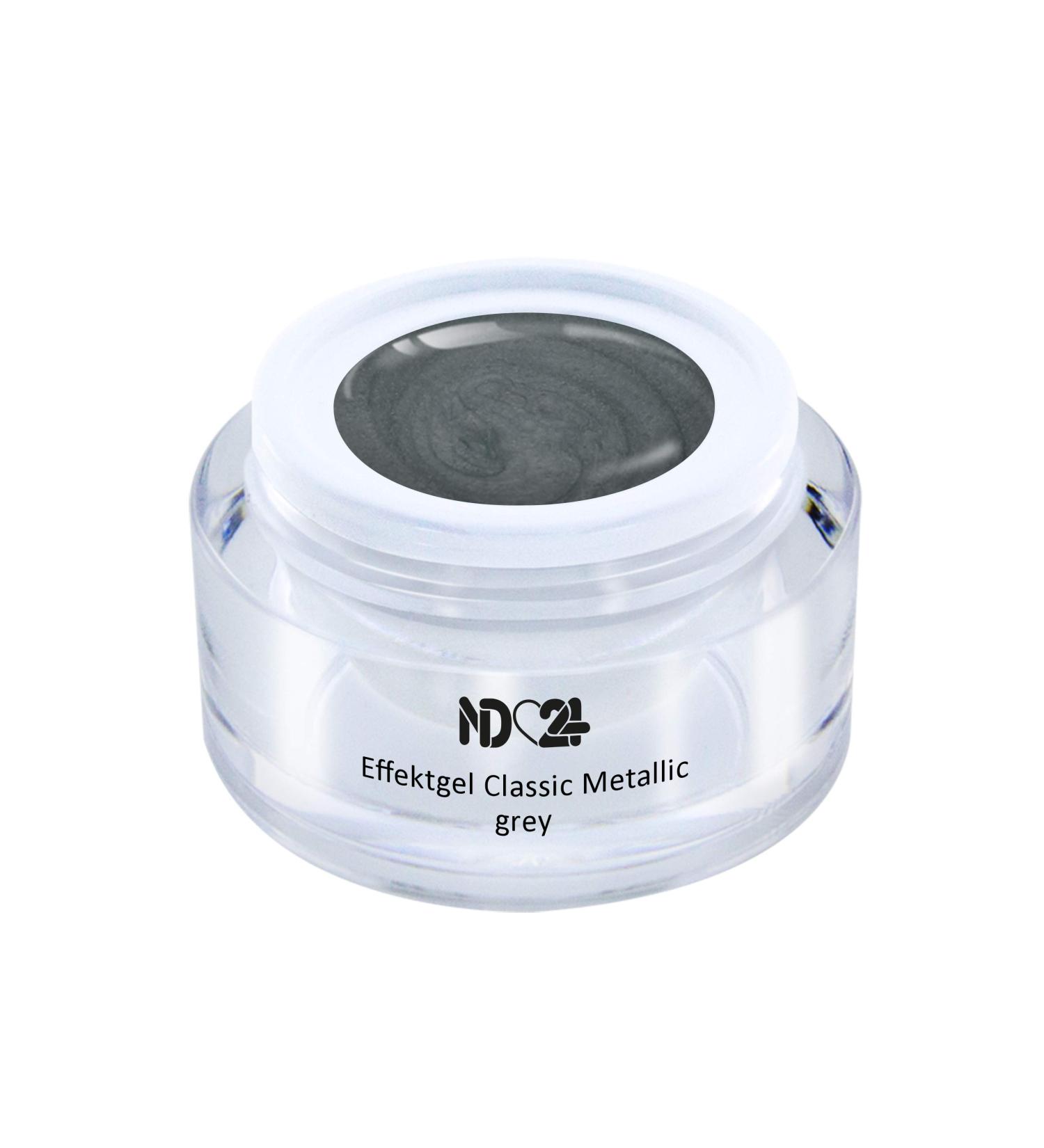Buy UV LED Effect Gel Classic Metallic Grey - Studio Quality 5ml - Made in Germany - International Shipping Available - Buy Online on GoSupps.com