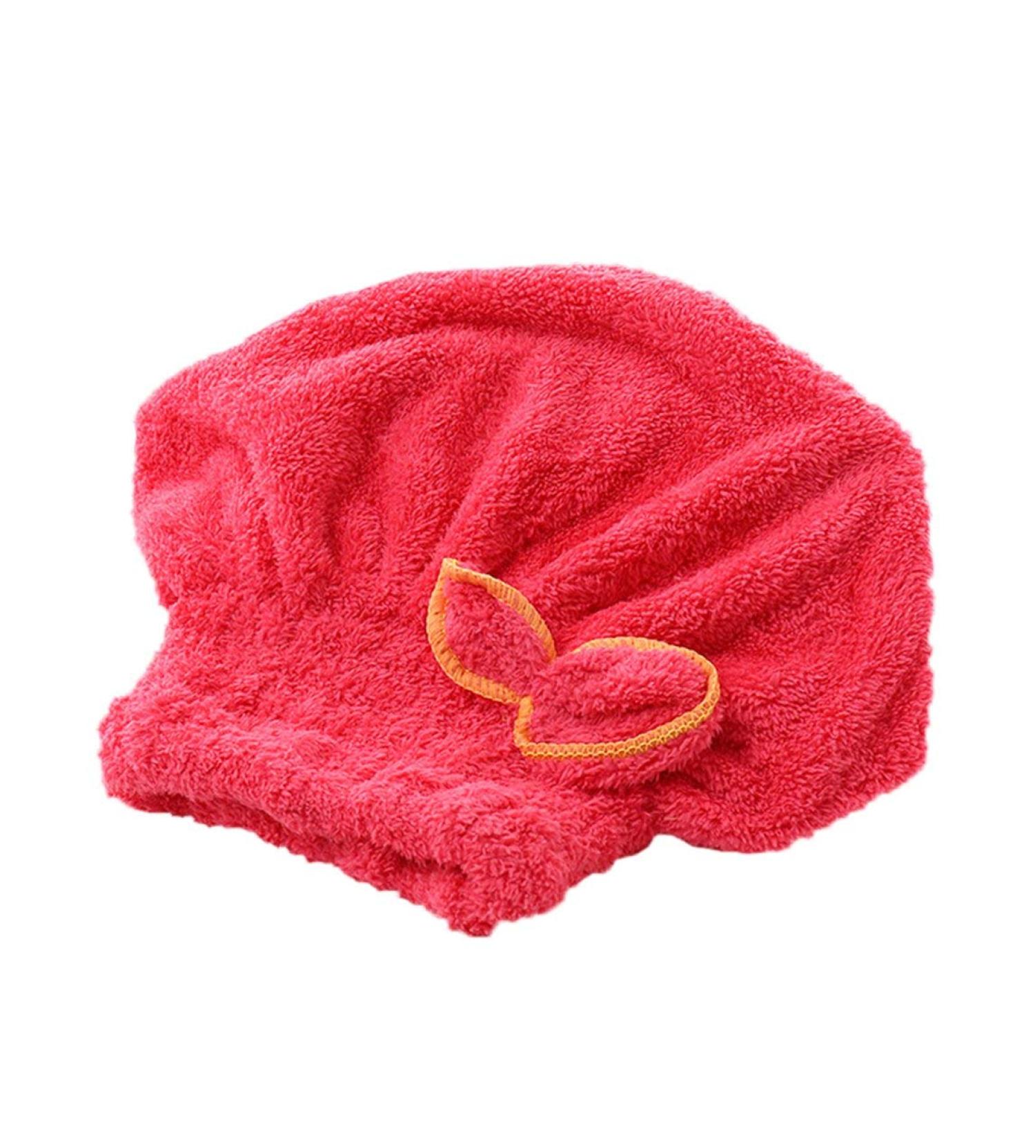 Buy Beautiful Bowknot Solid Hair Turban - Fast Drying Hair Hat Wrap & Bath Towel Tool for Quick Drying - International Shipping Available - Buy Online on GoSupps.com