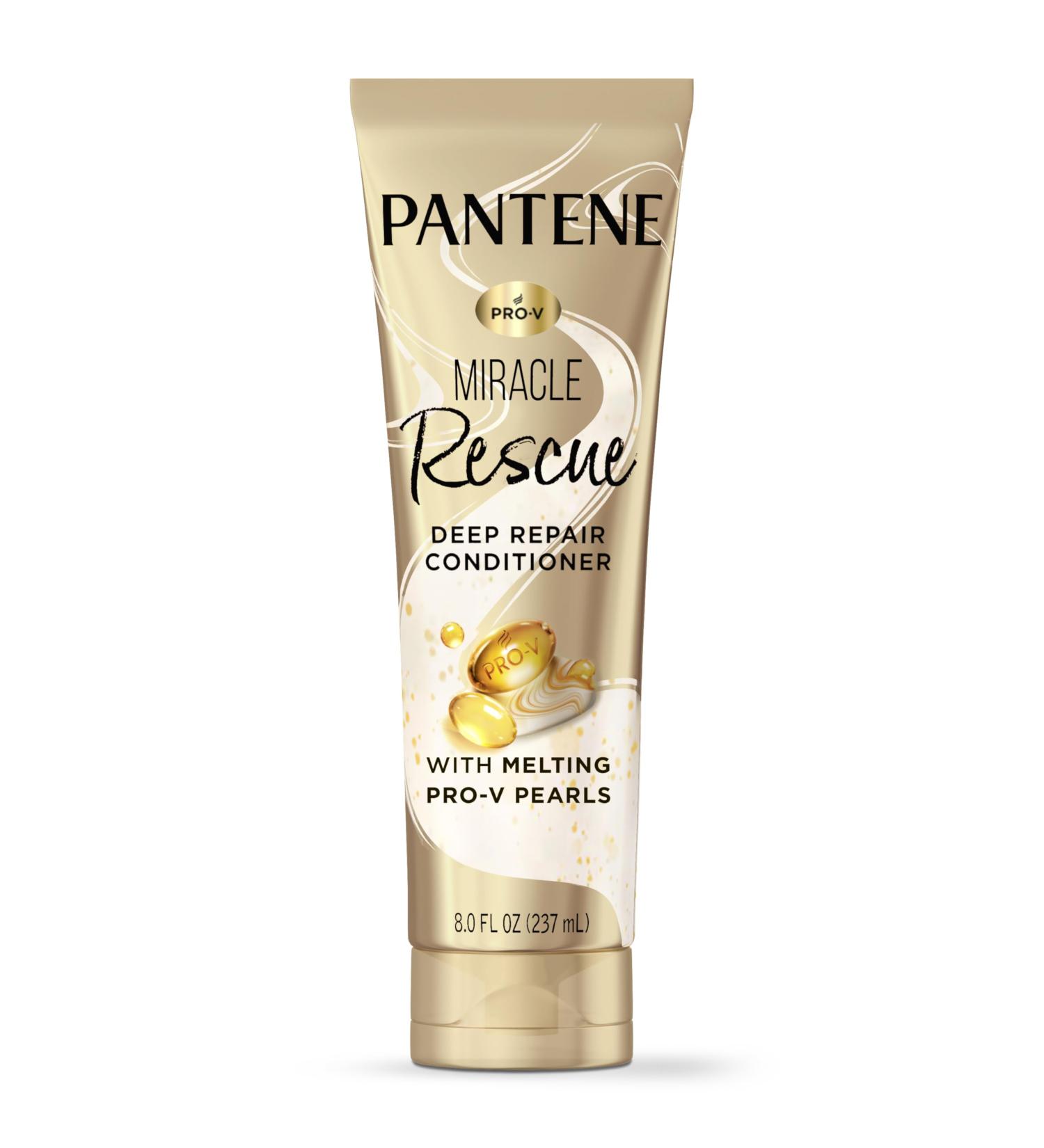 Pantene Pro-V Miracle Rescue Deep Repair Conditioner with Melting Pro-V Pearls transforms hair softens repairs from the inside 237 mL - Buy Online on GoSupps.com