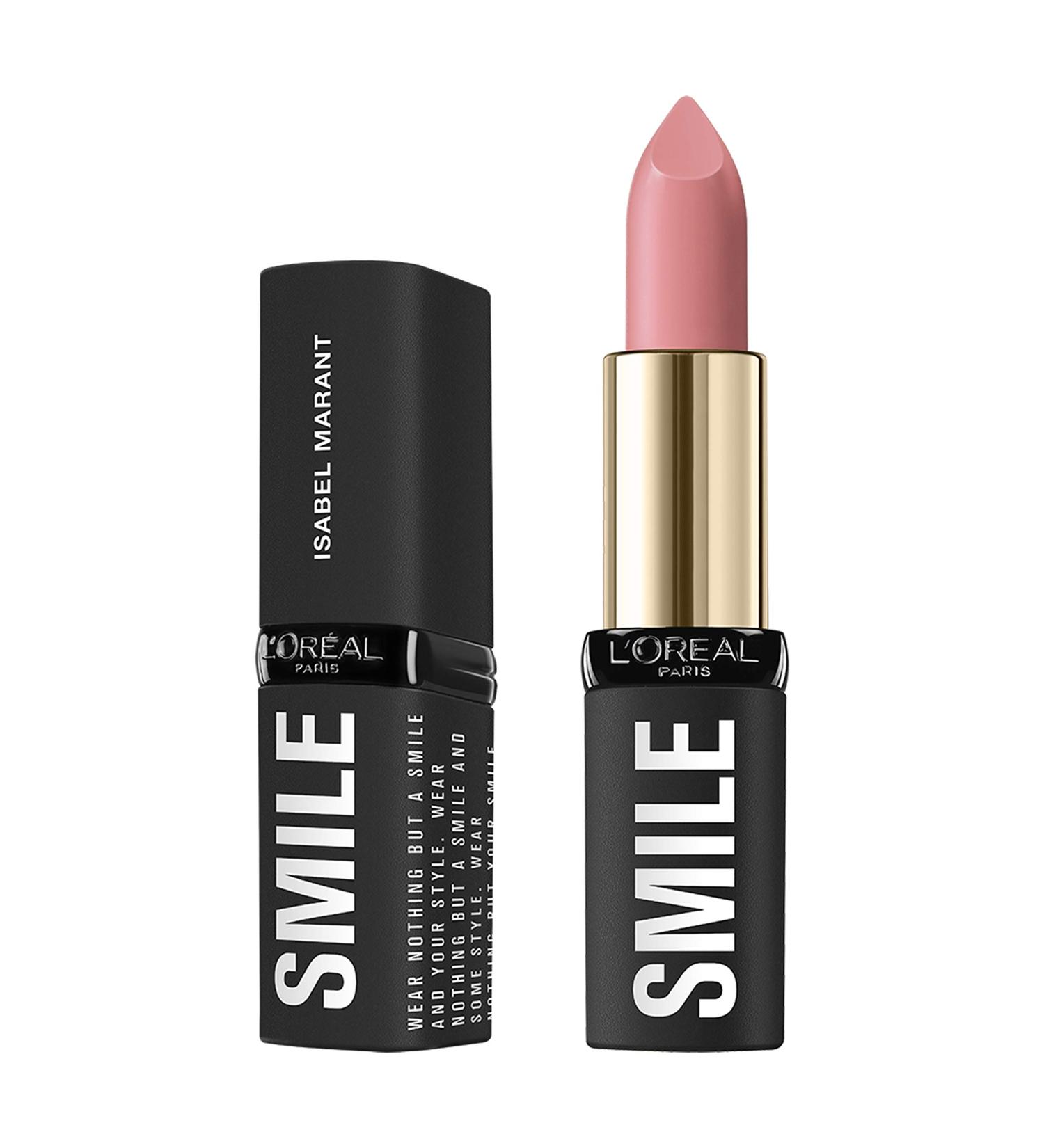 L'Or al Paris Isabel Marant SMILE Lipstick Bastille Whistle - Nourishing Lipstick for Full Healthy Lips - 4g | International Shipping Available - Buy Online on GoSupps.com