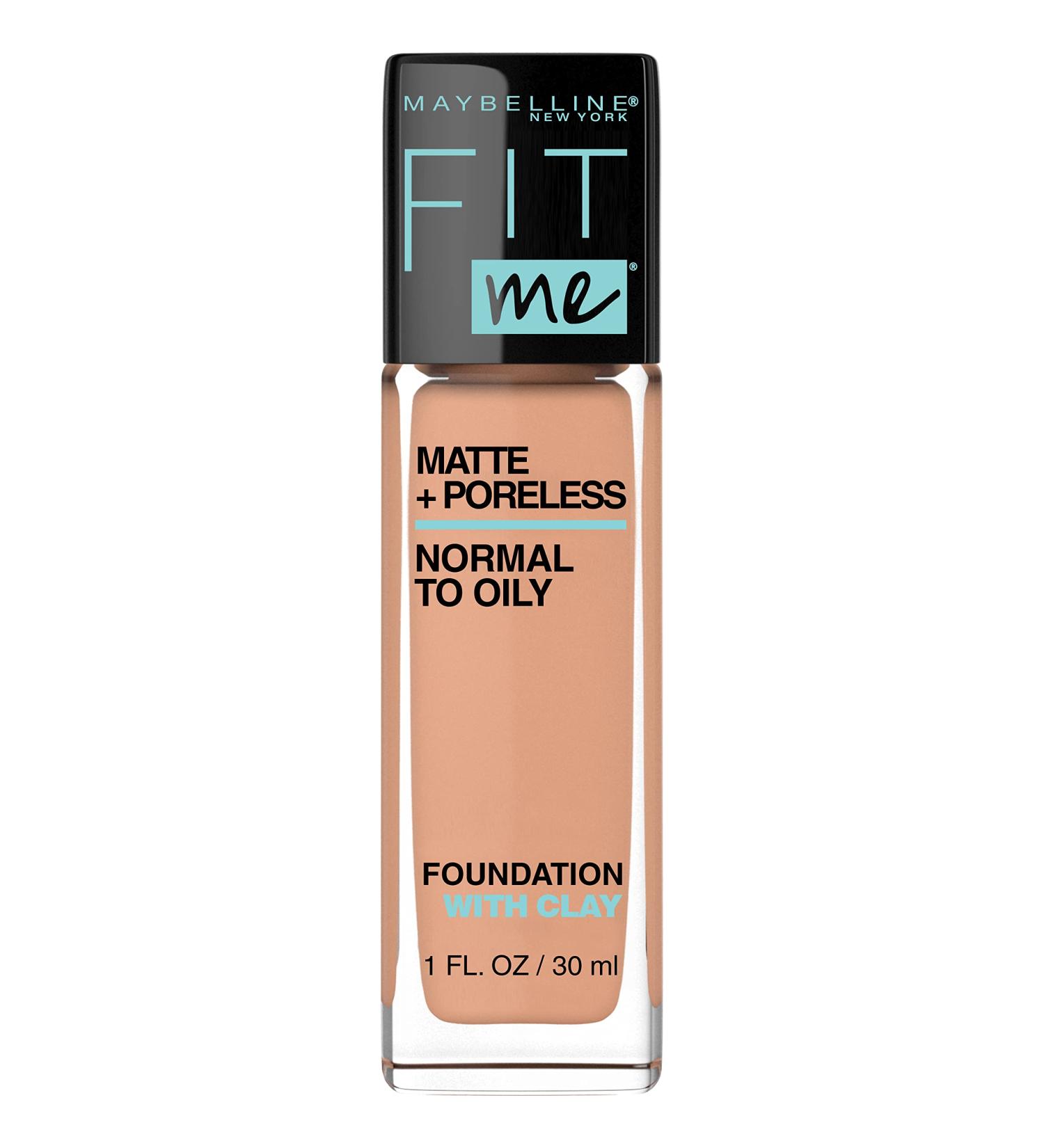 Maybelline Fit Me Matte + Poreless Liquid Foundation, Classic Beige 1 fl oz (Pack of 1) - Buy Online on GoSupps.com