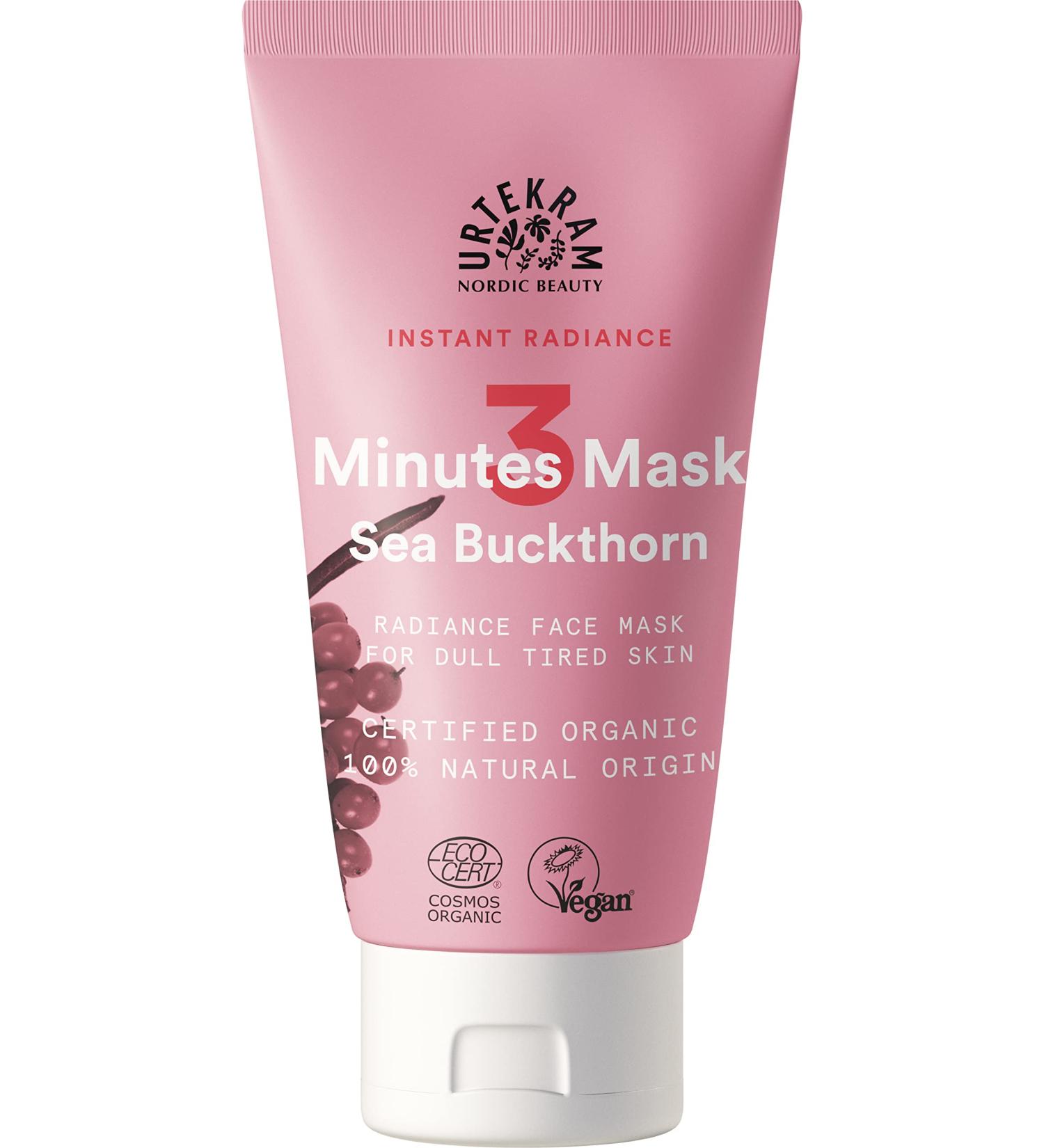 Instant Radiance Face Mask with Sea Buckthorn - 75ml for Glowing Skin | International Shipping - Buy Online on GoSupps.com