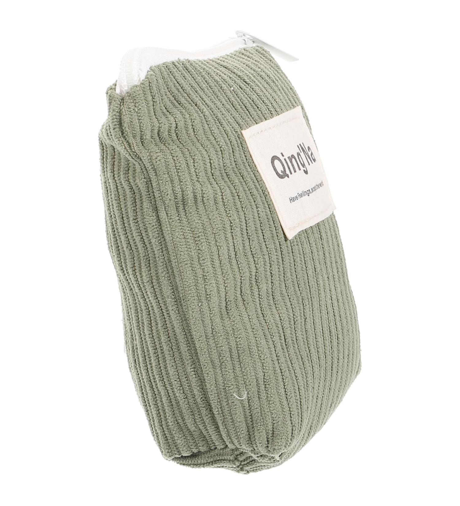 KALLORY Sanitary Napkin Storage Bag - Cute Green Handbag Organizer for Women - Portable High Capacity Period Bag - Buy Online on GoSupps.com