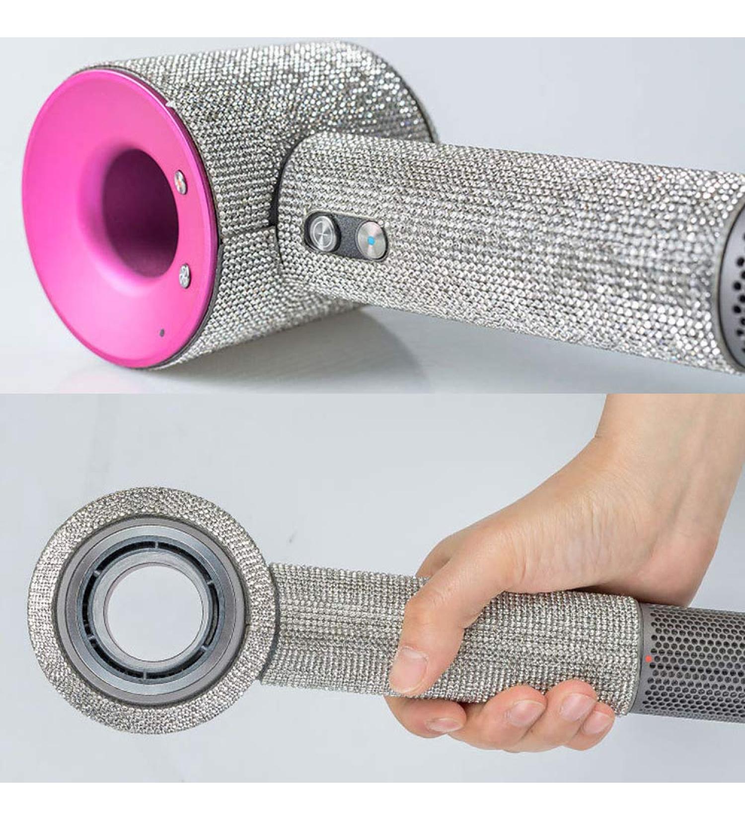 Bright Diamond Sticker Decals for Dyson Supersonic Hair Dryer HD01 HD03 | One Size Pure Diamond - International Shipping Available - Buy Online on GoSupps.com