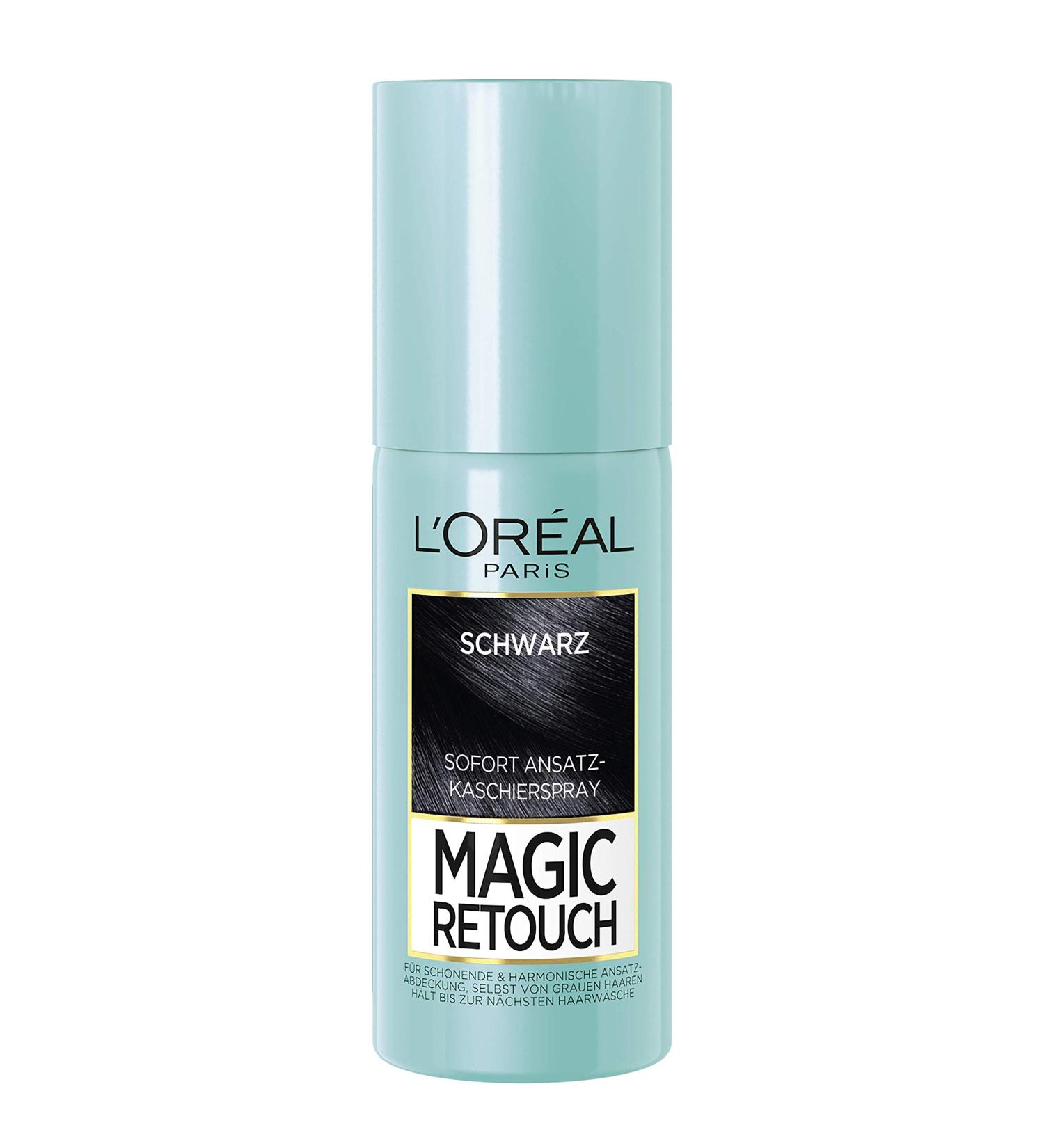 L'Or al Paris Magic Retouch 75ml Black Paint Sprays Pack of 1 black 75 ml (Pack of 1) - Buy Online on GoSupps.com