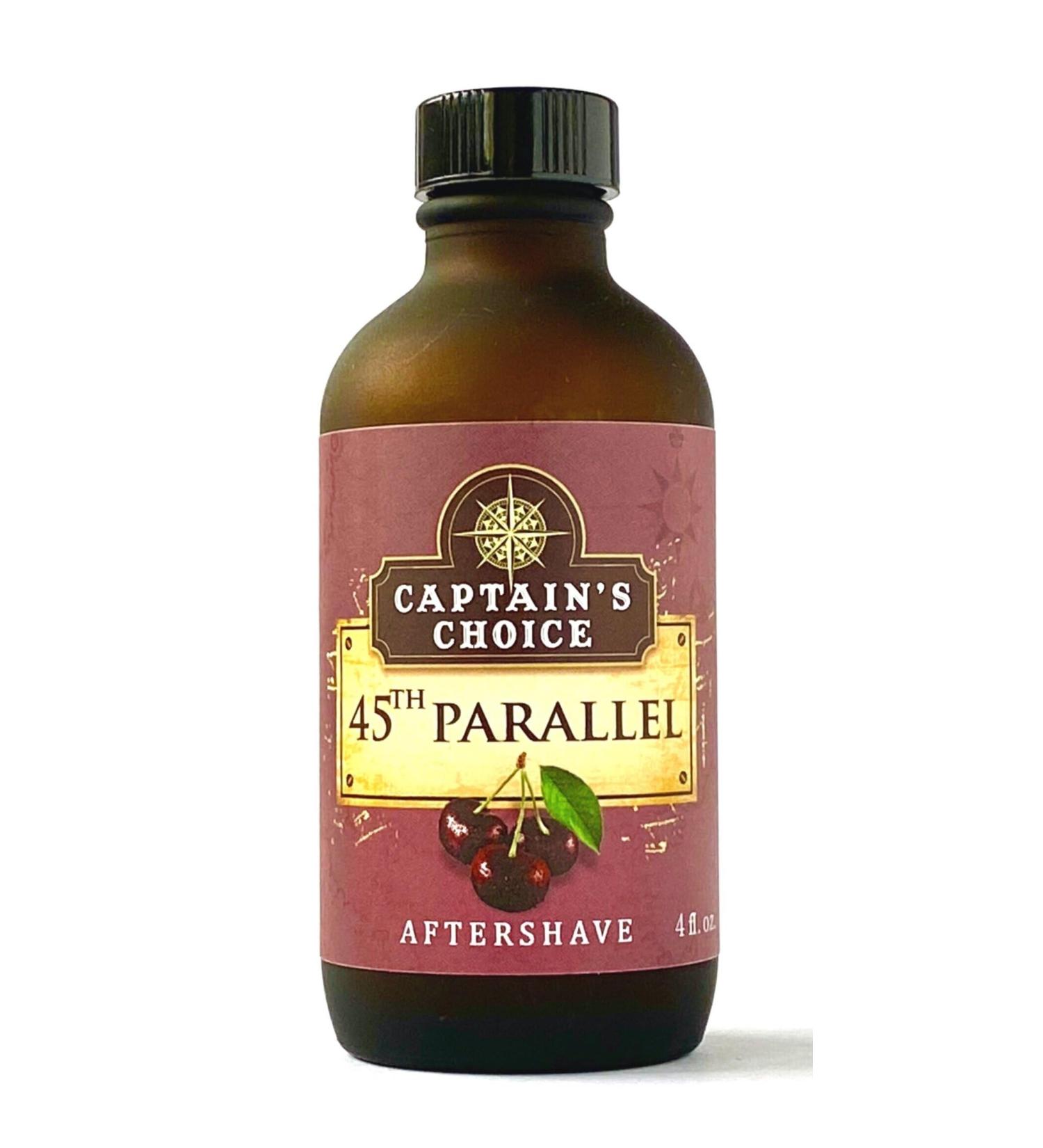 Captain's Choice 45th Parallel Cherry/Almond Scent Aftershave 4 fl oz