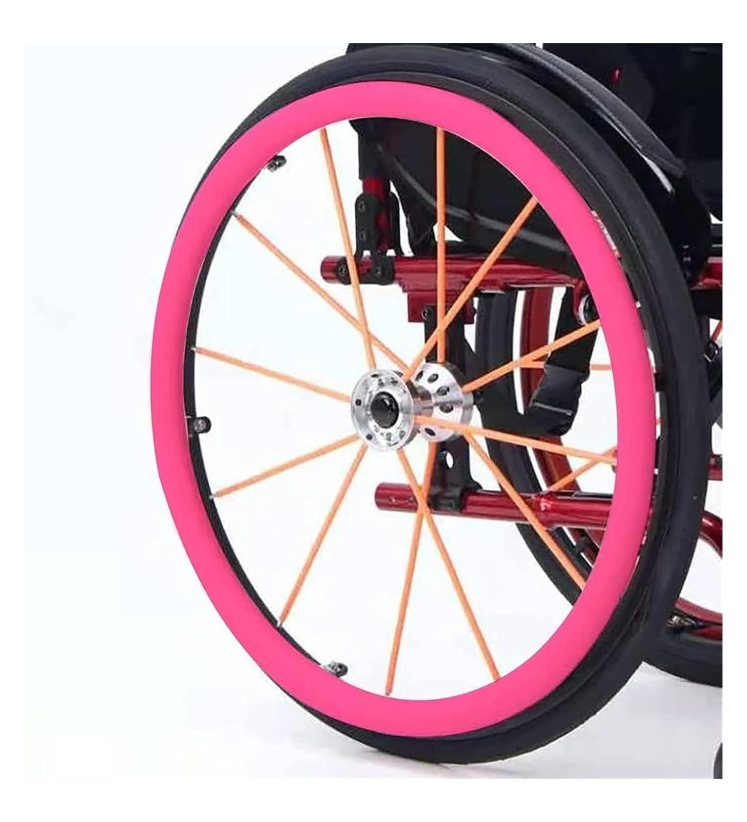 Wheelchair Push Rim Covers 1 Pair 24-inch Rear Wheel Sports Wheelchair Non-Slip Wear-Resistant Silicone Hand Push Cover Hand Wheel Snare Pads(G 24 inch) 24 inch G - Buy Online on GoSupps.com