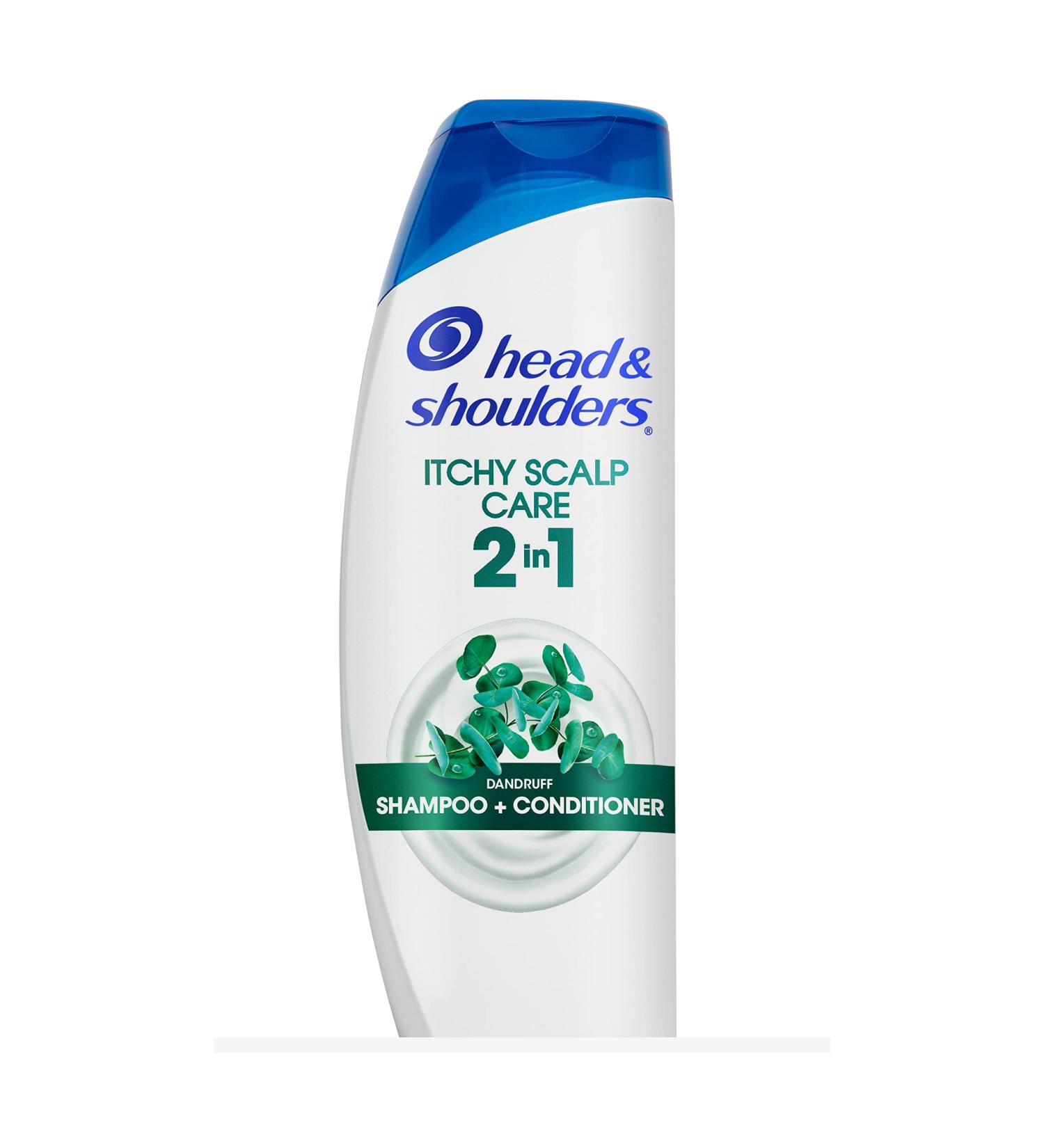 Head and Shoulders Itchy Scalp Care with Eucalyptus 2-in-1 Anti-Dandruff Shampoo + Conditioner 13.5 Fl Oz - Pack of 1 - Buy Online on GoSupps.com
