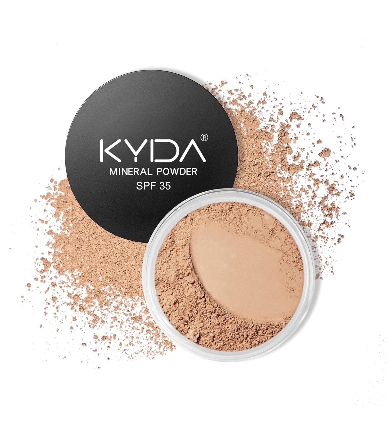 KYDA Mineral Powder Foundation SPF 35 - Medium Beige - 0.28 Oz. - Buy Online on GoSupps.com