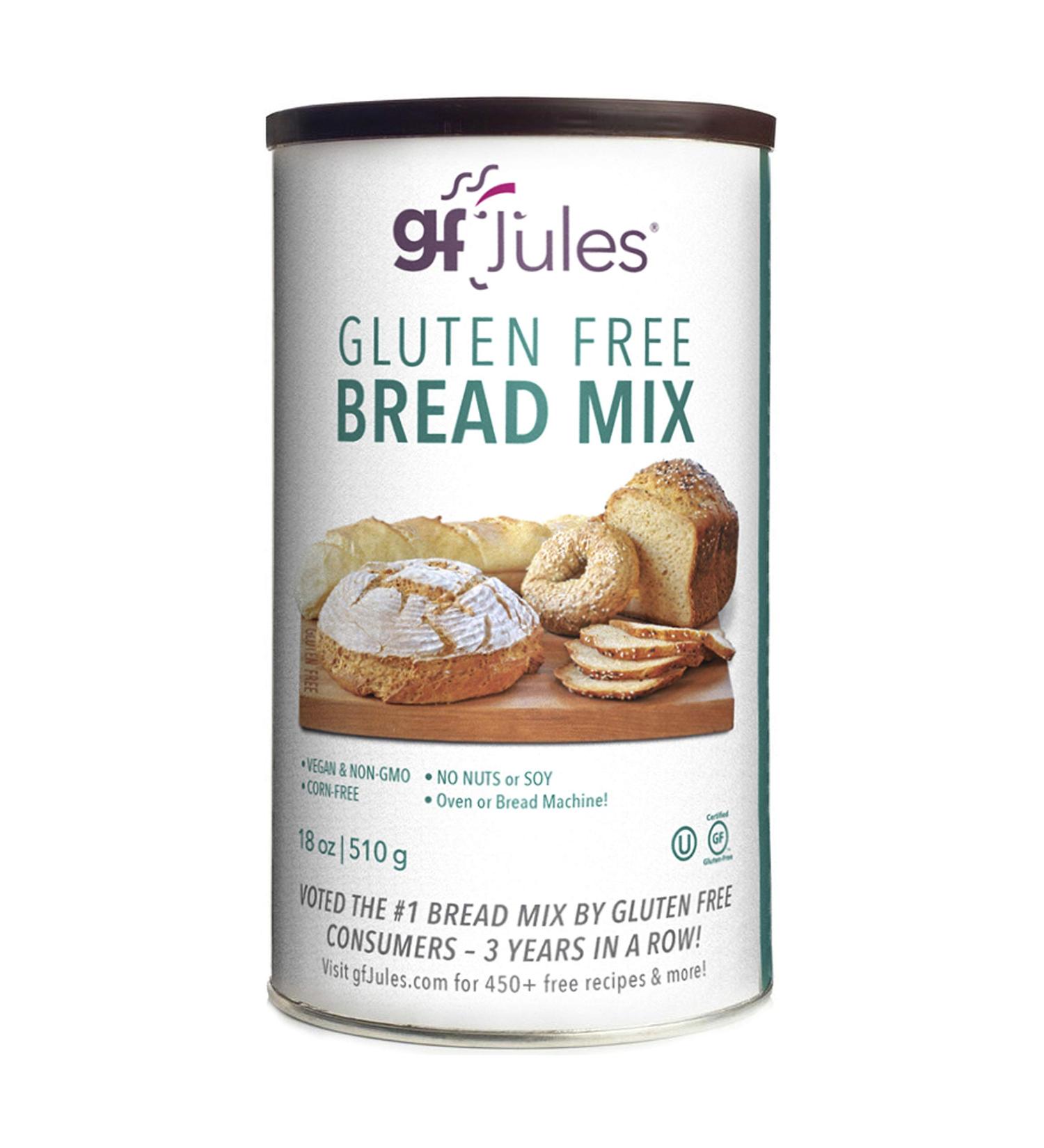 gfJules Gluten Free Bread Baking Mix - Top 8 Allergen Free, 1.12 Pound (Pack of 1) - Buy Online on GoSupps.com