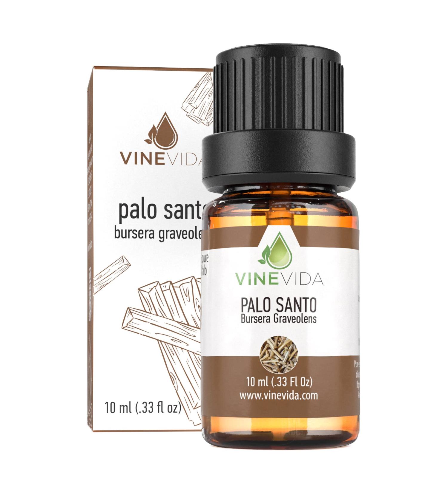 Palo Santo Essential Oil 10 mL - Undiluted Candle Scent for DIY Candlemaking - Safe for Skin - 0.33 Fl Oz (Pack of 1) - Buy Online on GoSupps.com