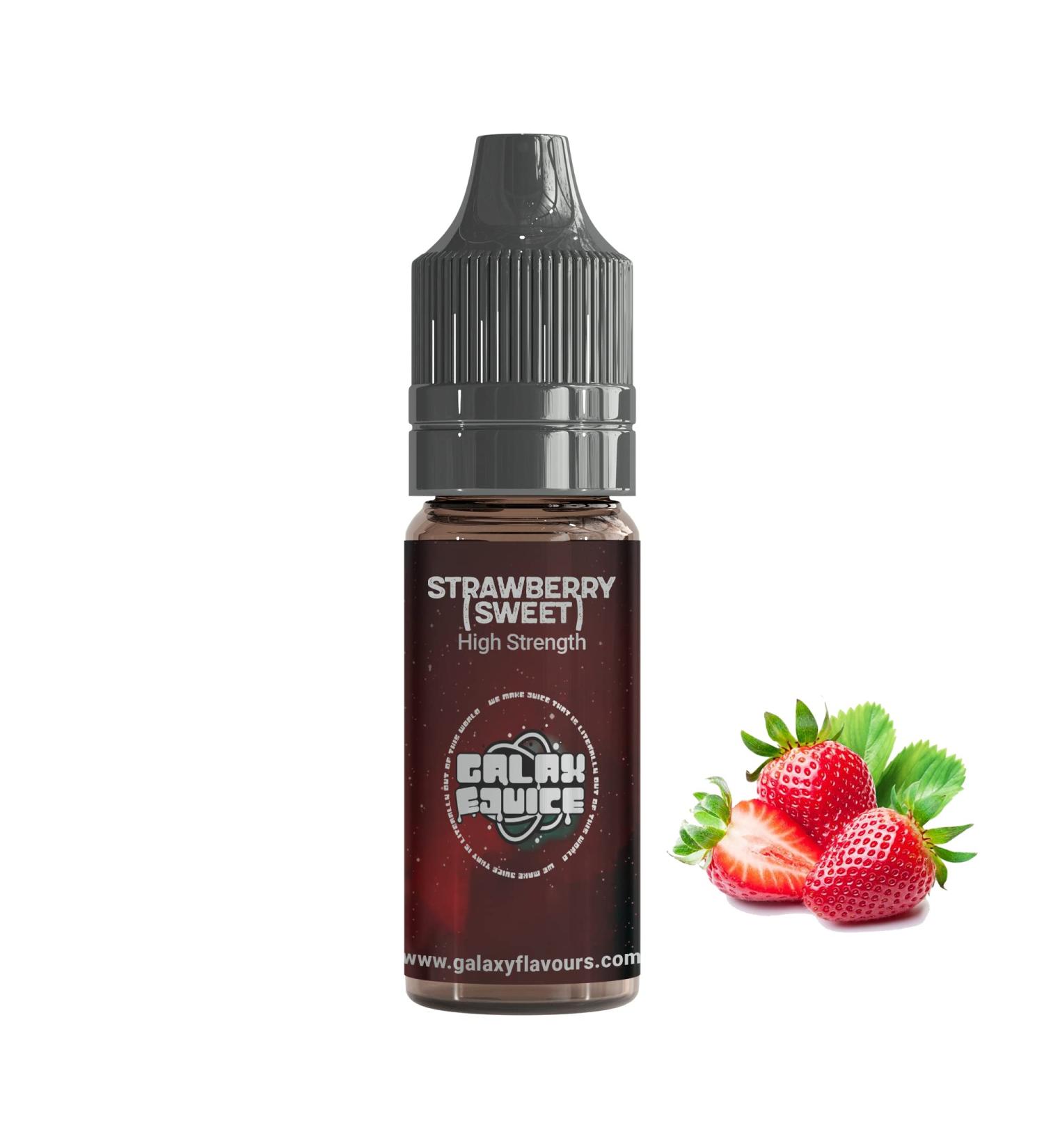 Sweet Strawberry High Strength Flavouring - 10ml Bottle - Galaxy Food Flavours - Buy Online on GoSupps.com