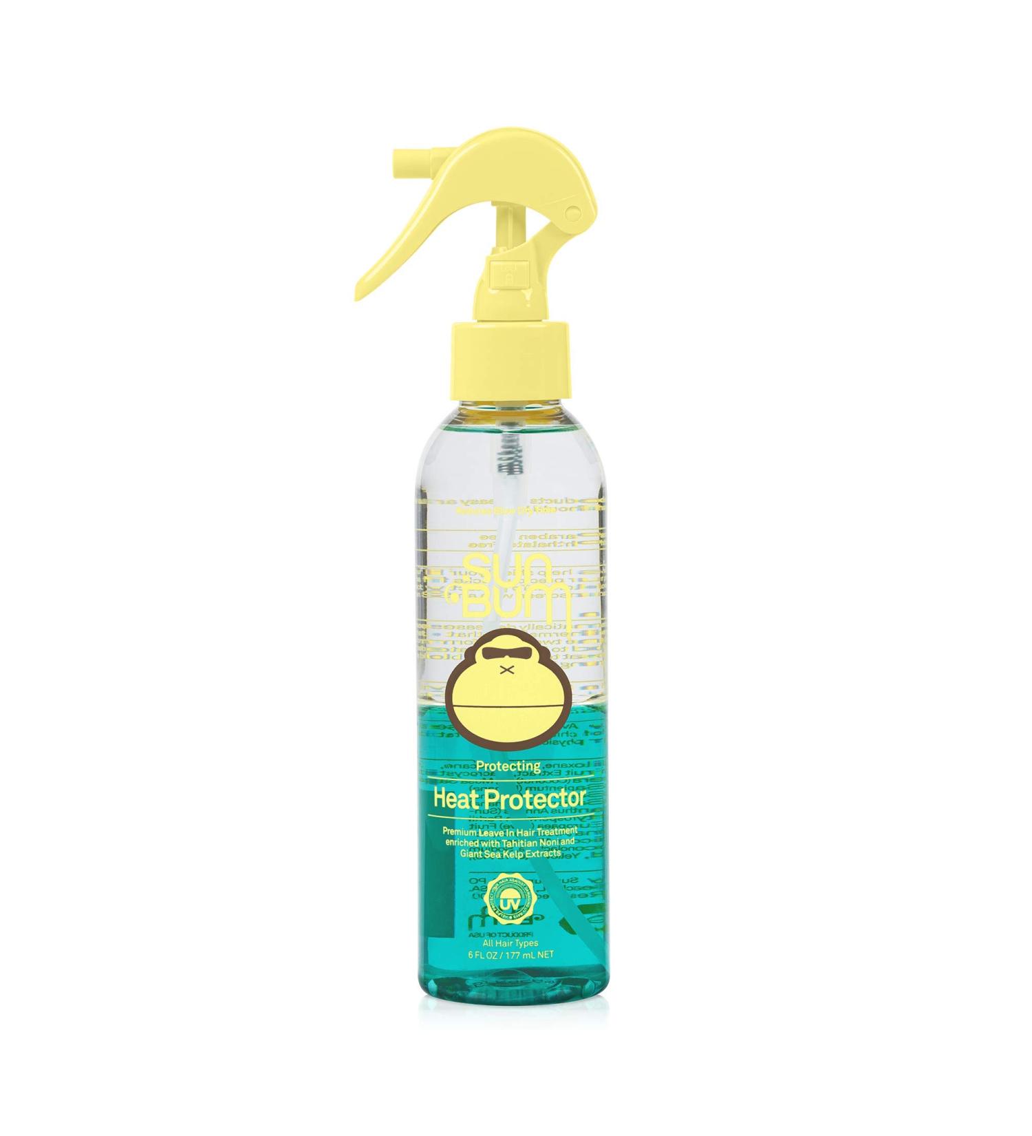 Sun Bum Heat Protector Spray 6 oz | Vegan & Cruelty Free Hair Protectant for All Hair Types - Buy Online on GoSupps.com