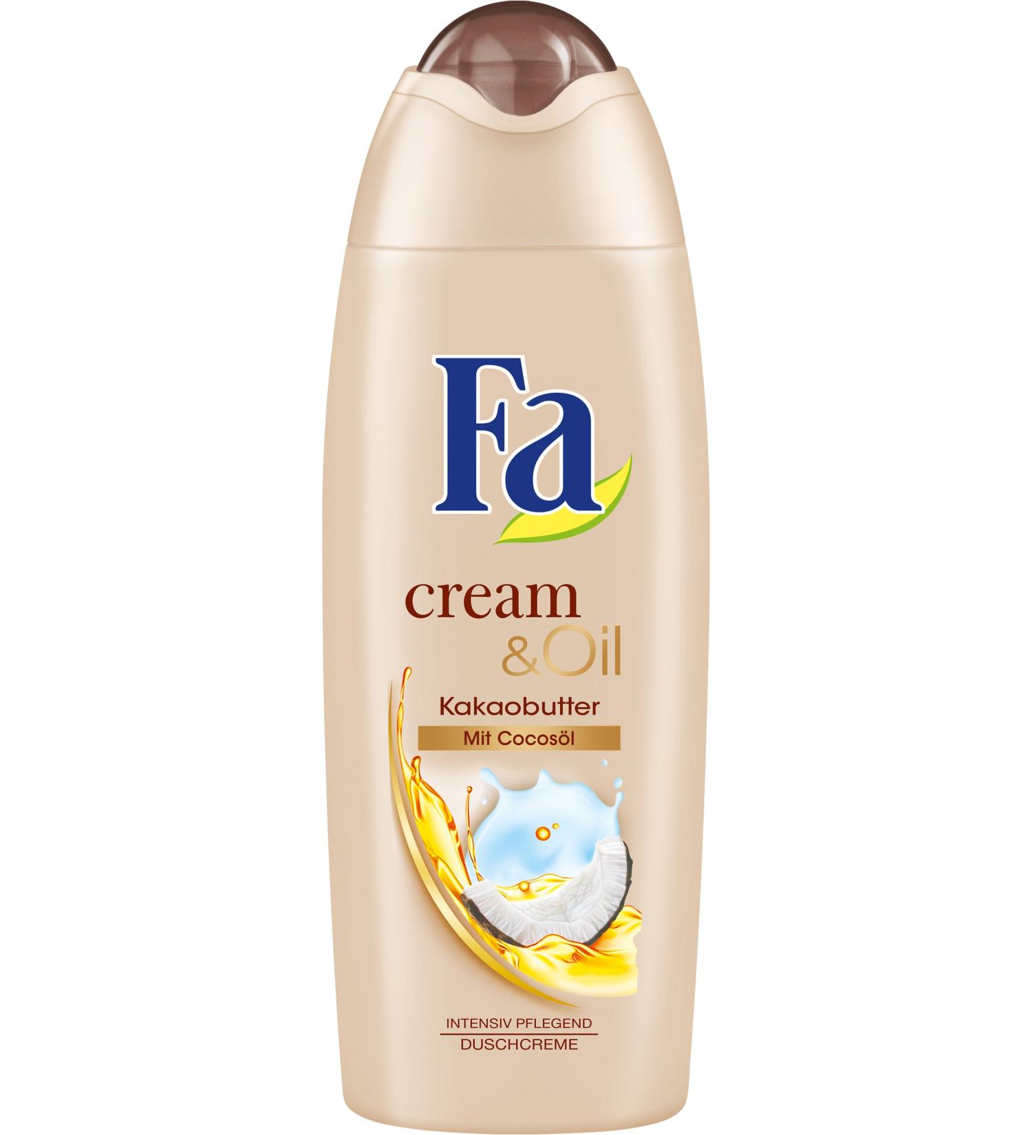Fa Cocoa Butter & Coconut Oil Cream & Oils (4 x 250ml)