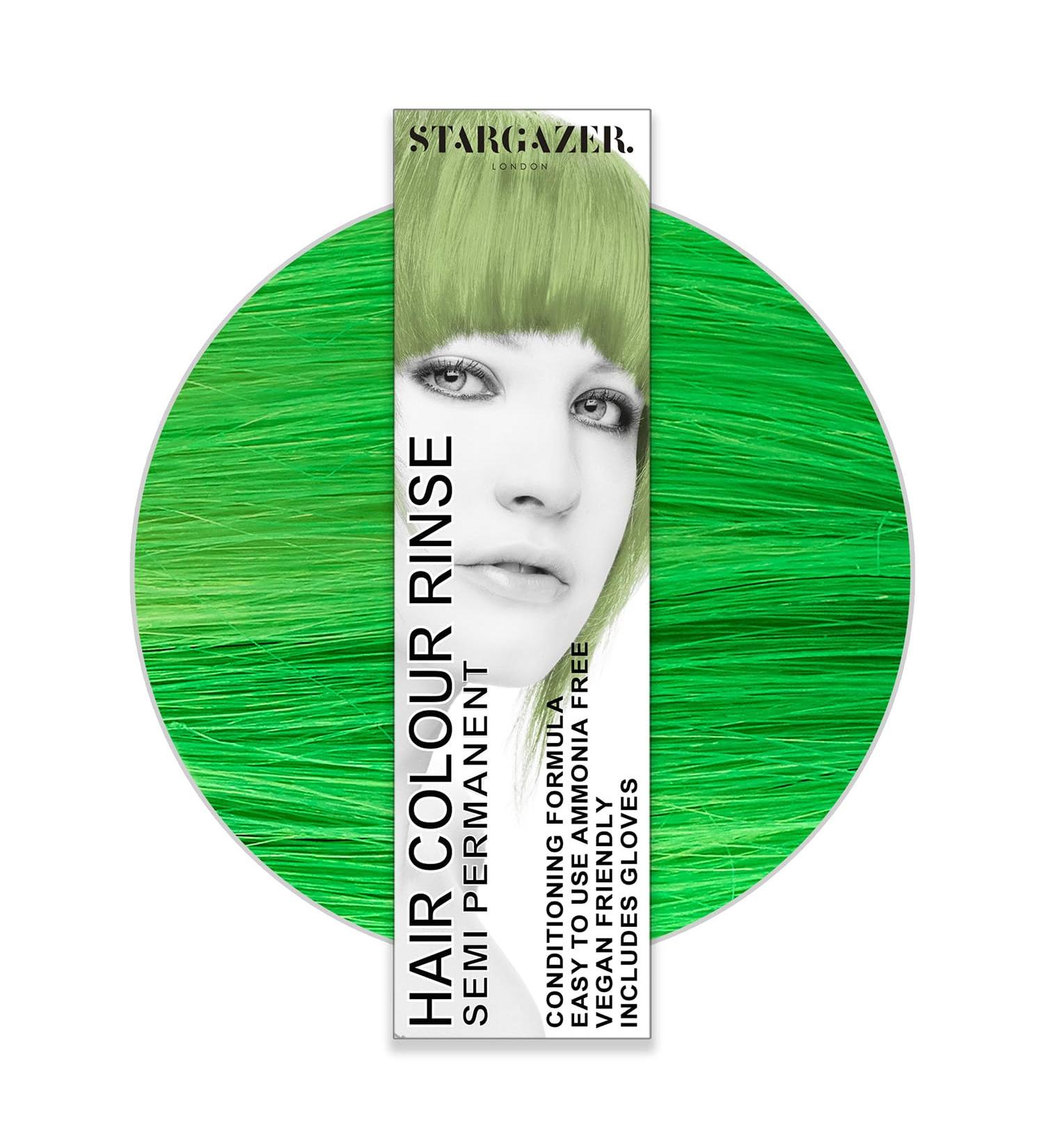 Neon Green UV Green Semi Permanent Hair Colour 70ml - Long-Lasting Dye - Buy Online on GoSupps.com