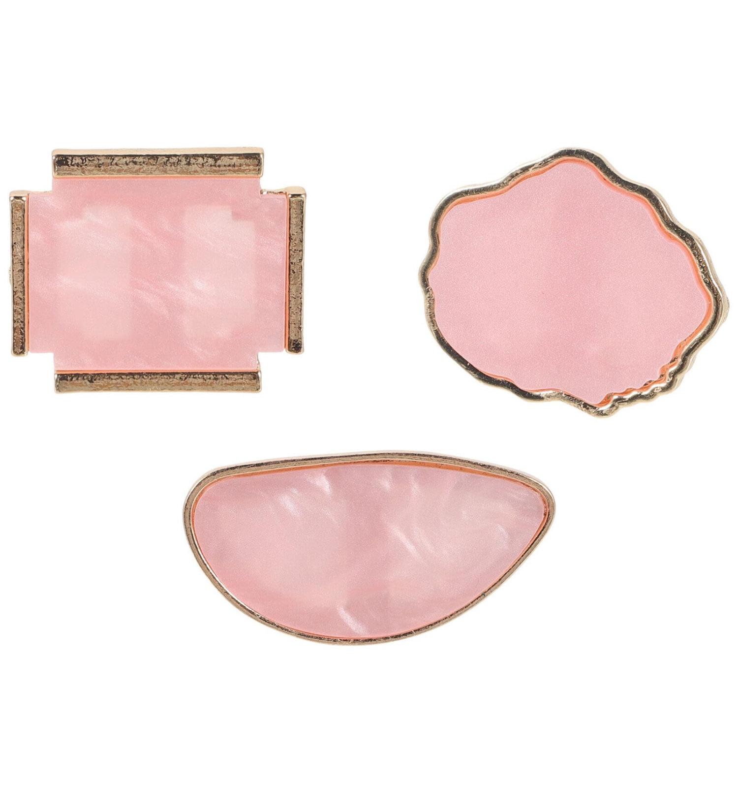 Lurrose 3pcs Rings Nail Gel Polish Tool Set | Manicure Mixing Pallet Nail Art Supplies & DIY Paint Trays - International Shipping Available - Buy Online on GoSupps.com