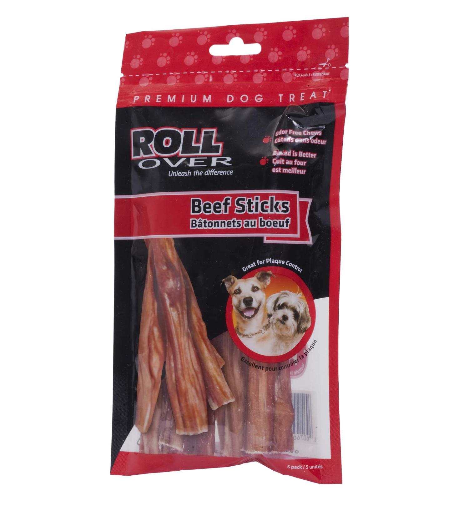 Rollover Beef Sticks - 5pk - Buy Online on GoSupps.com