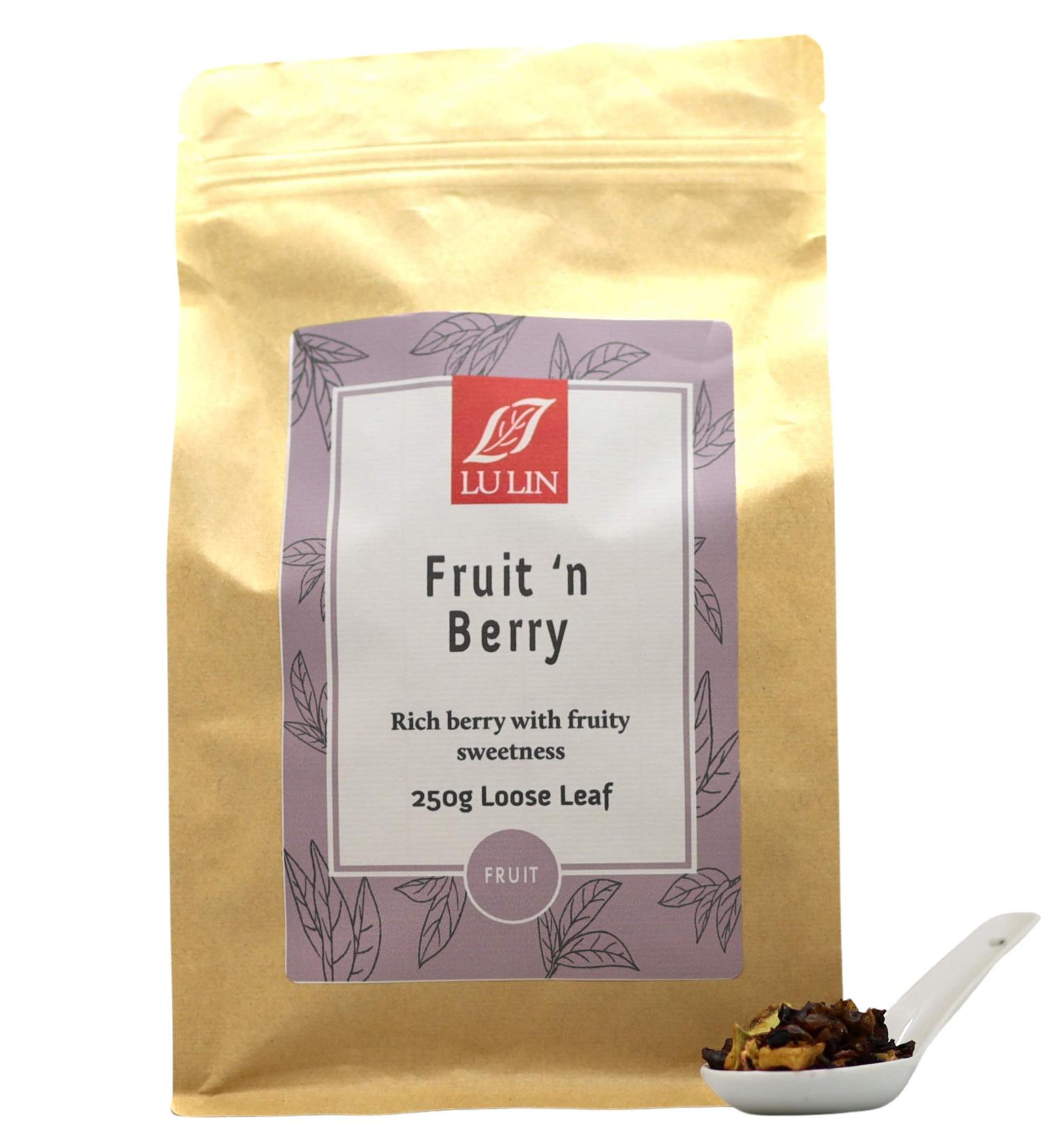 LuLin Teas Fruit 'n Berry Loose Tea 250 g Loose Tea 250 g - Buy Online on GoSupps.com