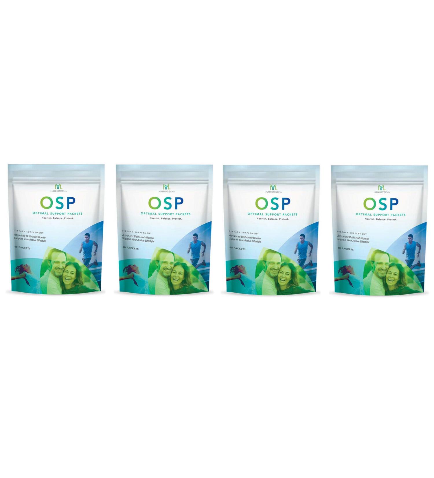 Mannatech OSP Optimal Support Packets 4 pack - Buy Online on GoSupps.com