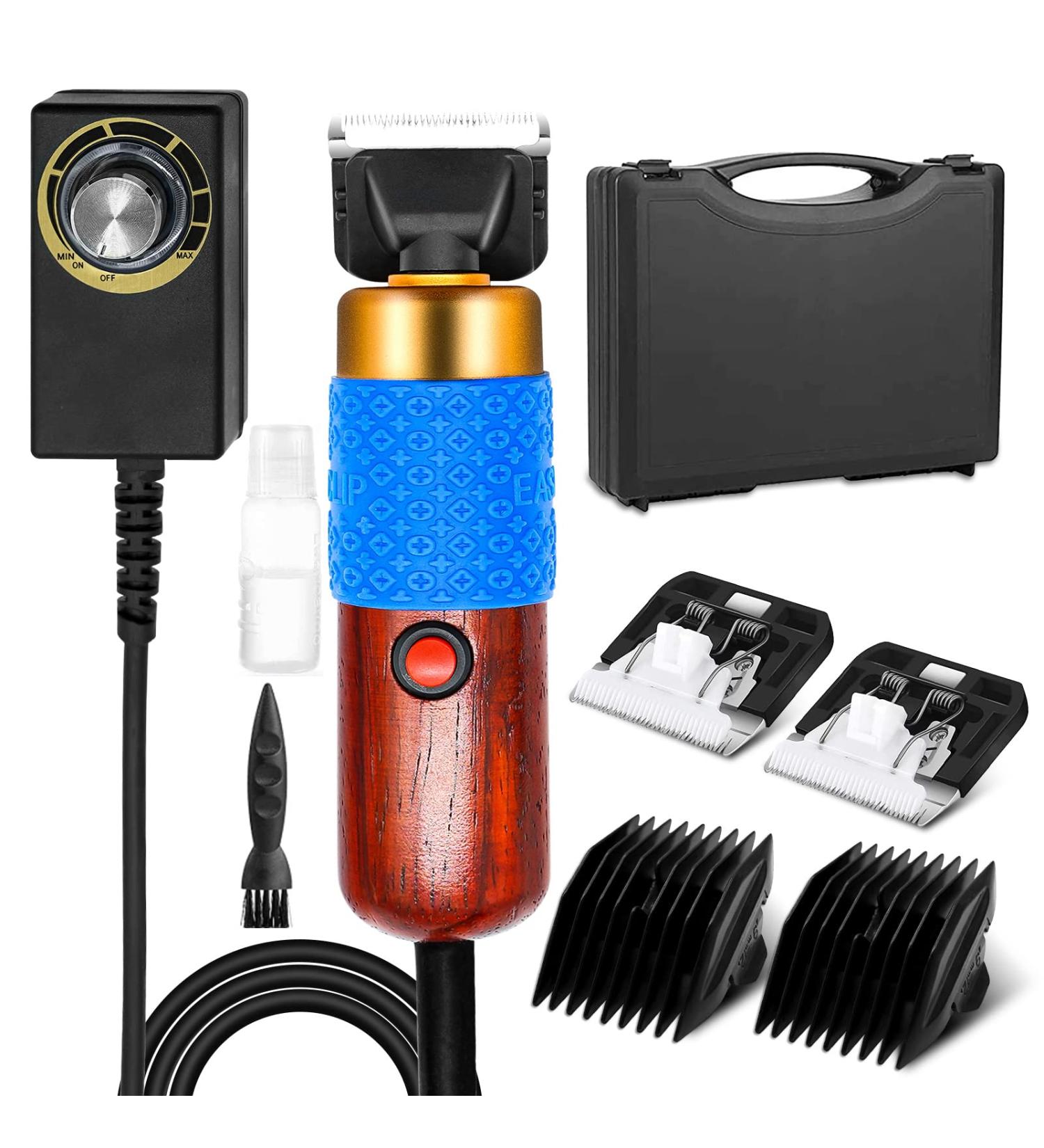 Carpet Trimmer Tufting Shears Kit - 6-Speed Rug Shaver for Handmade Carpets - Tufting Clippers 200W - Buy Online on GoSupps.com