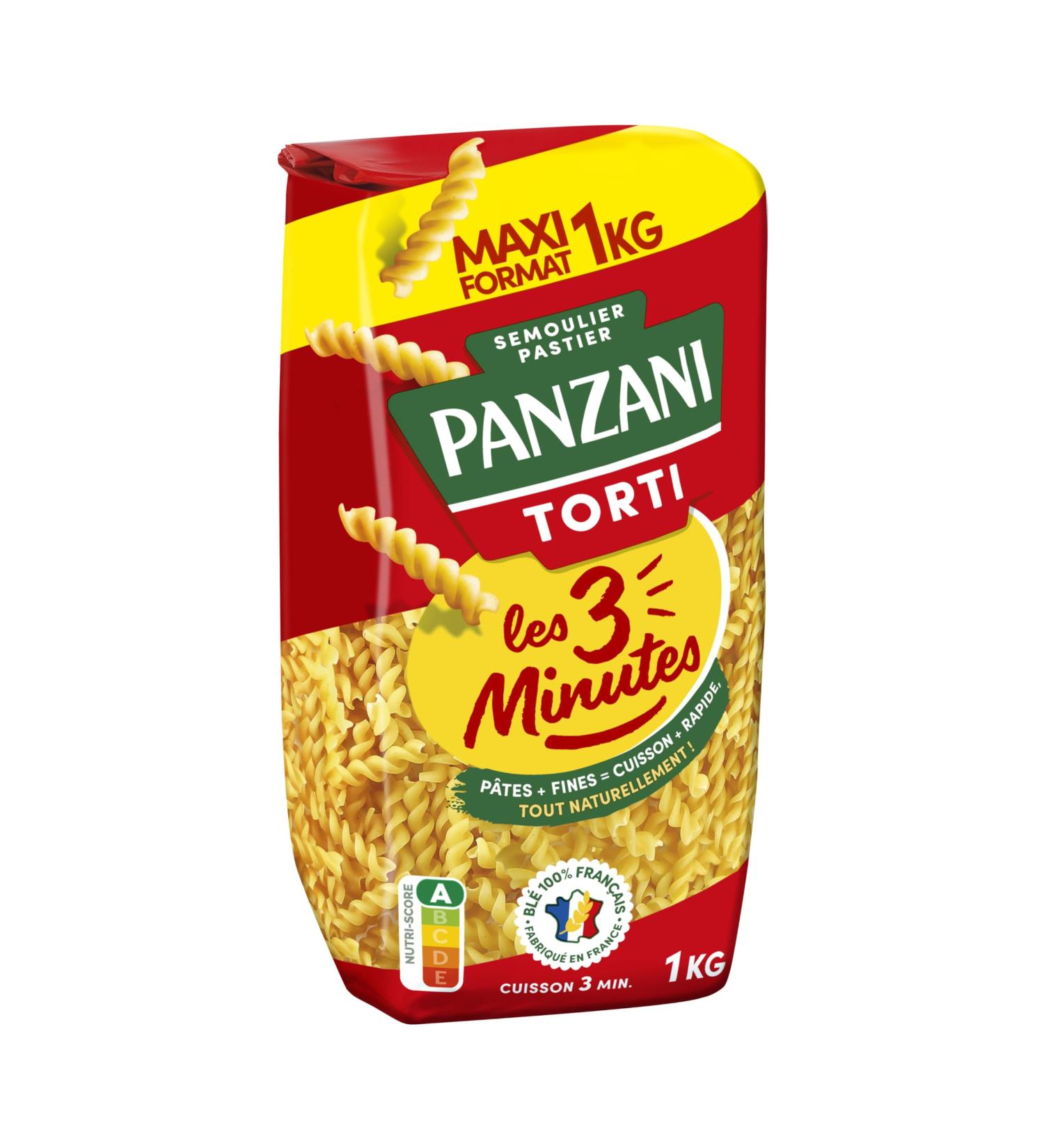 PANZANI Panzani 3 Minute Pasta Torti 1 kg