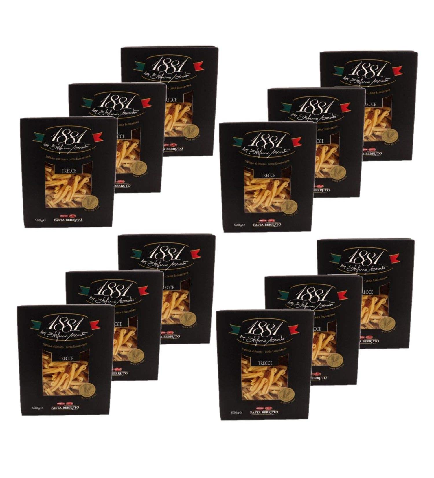 Pasta Berruto - 1881 Trecce Italian Pasta 1881 Pasta Berruto Pack of 12 500 g