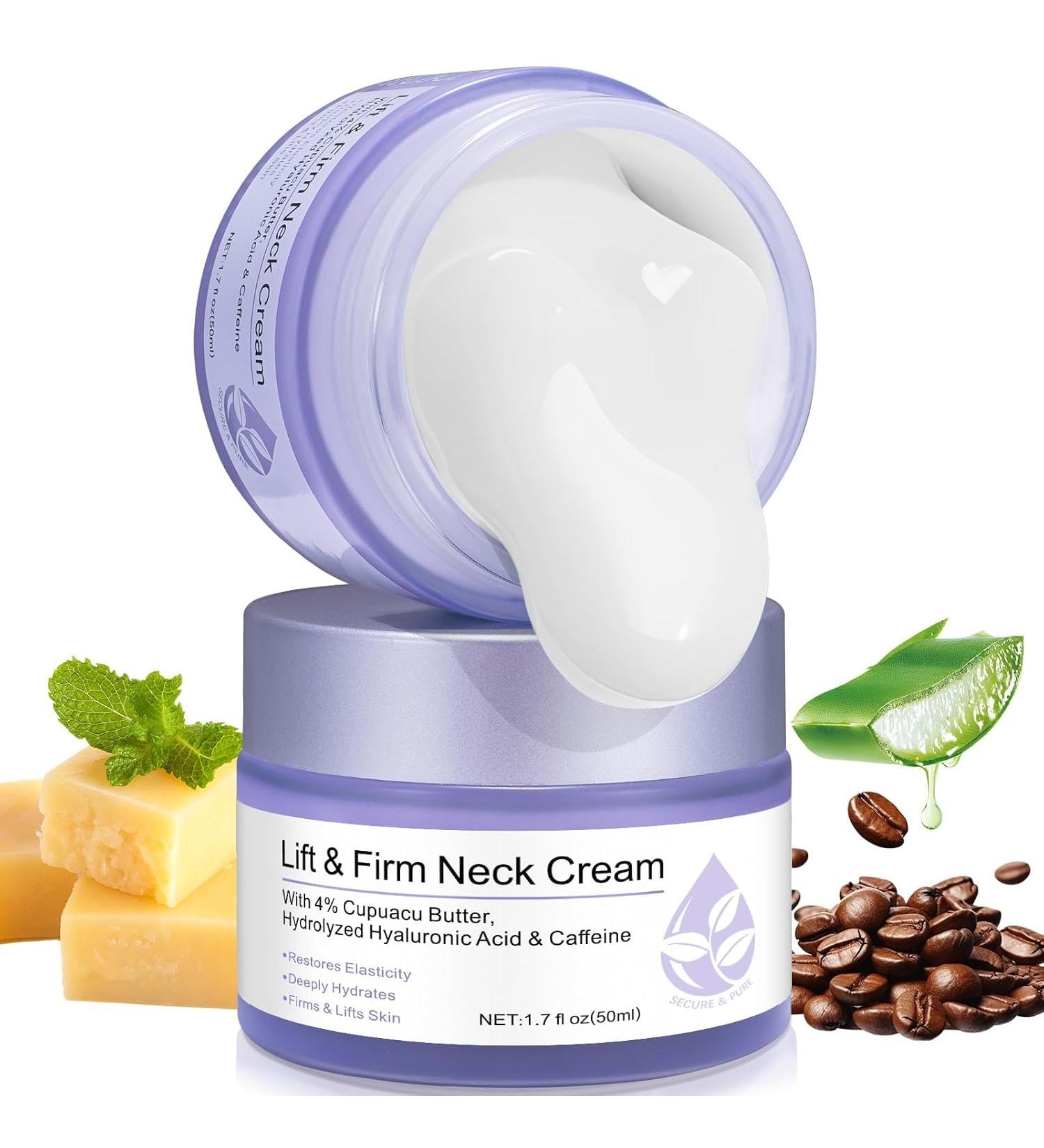 Neck Firming Cream Anti-Aging Neck Creams Anti-Wrinkle Skin Firming Fine Texture For Fine Lines Loose Skin Neck Line Moisturizing Anti-Wrinkle - Buy Online on GoSupps.com