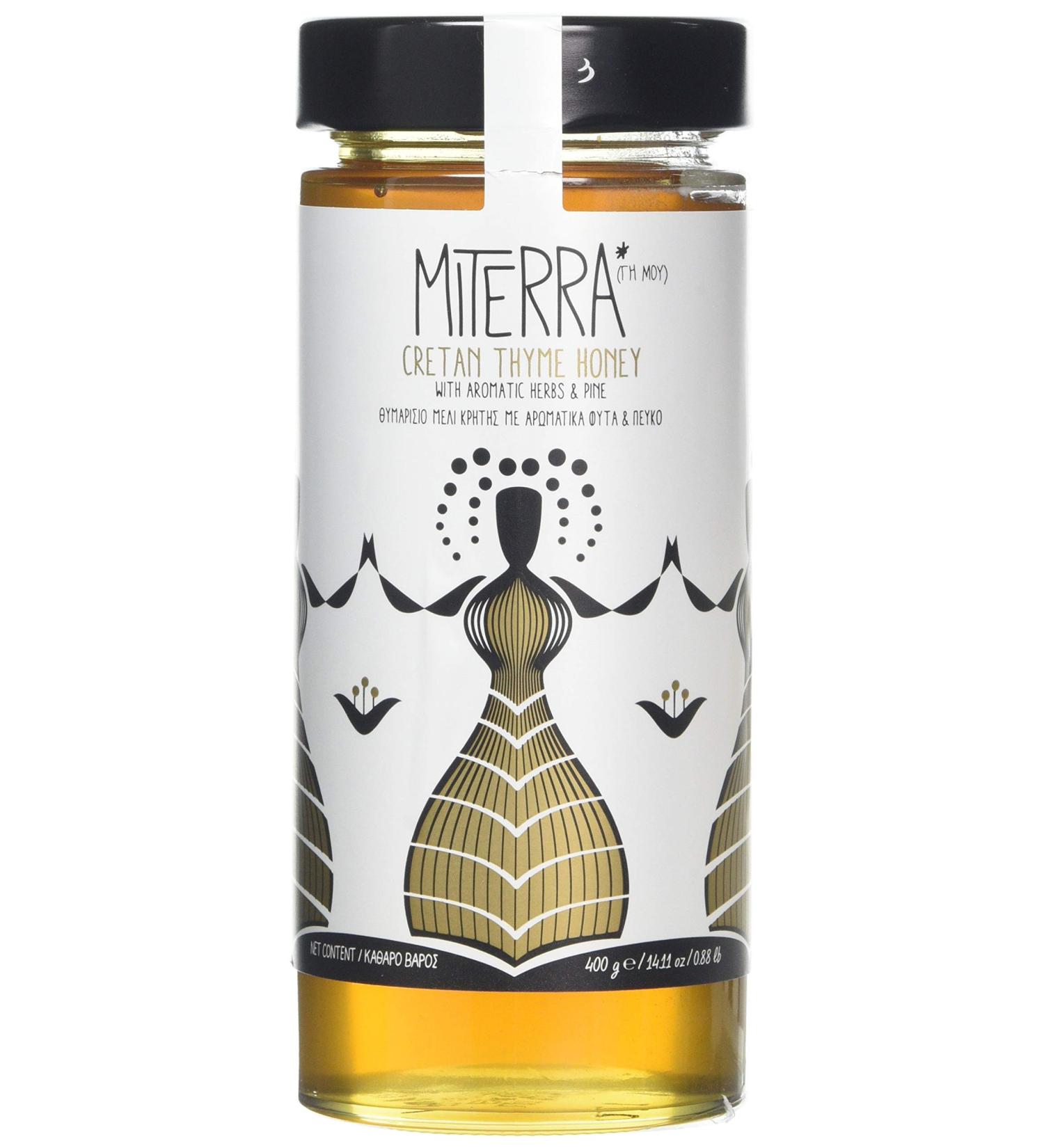 MITERRA Cretan Thyme Honey with Aromatic Herbs and Pine 400 g 400g - Buy Online on GoSupps.com