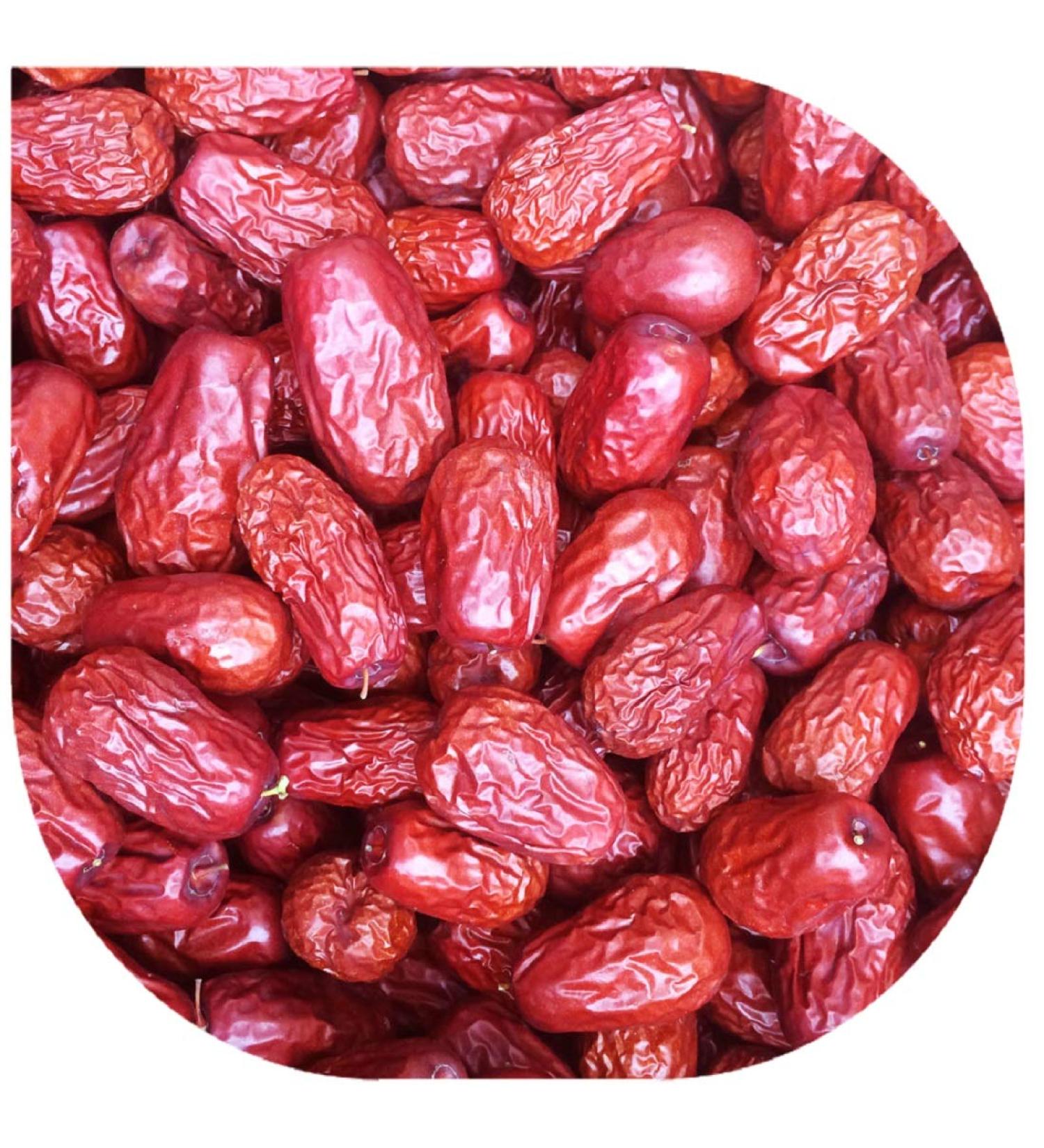 1 Pound (16 oz) Dried Jujube Dates, Chinese Red Dates ,Hand Selected