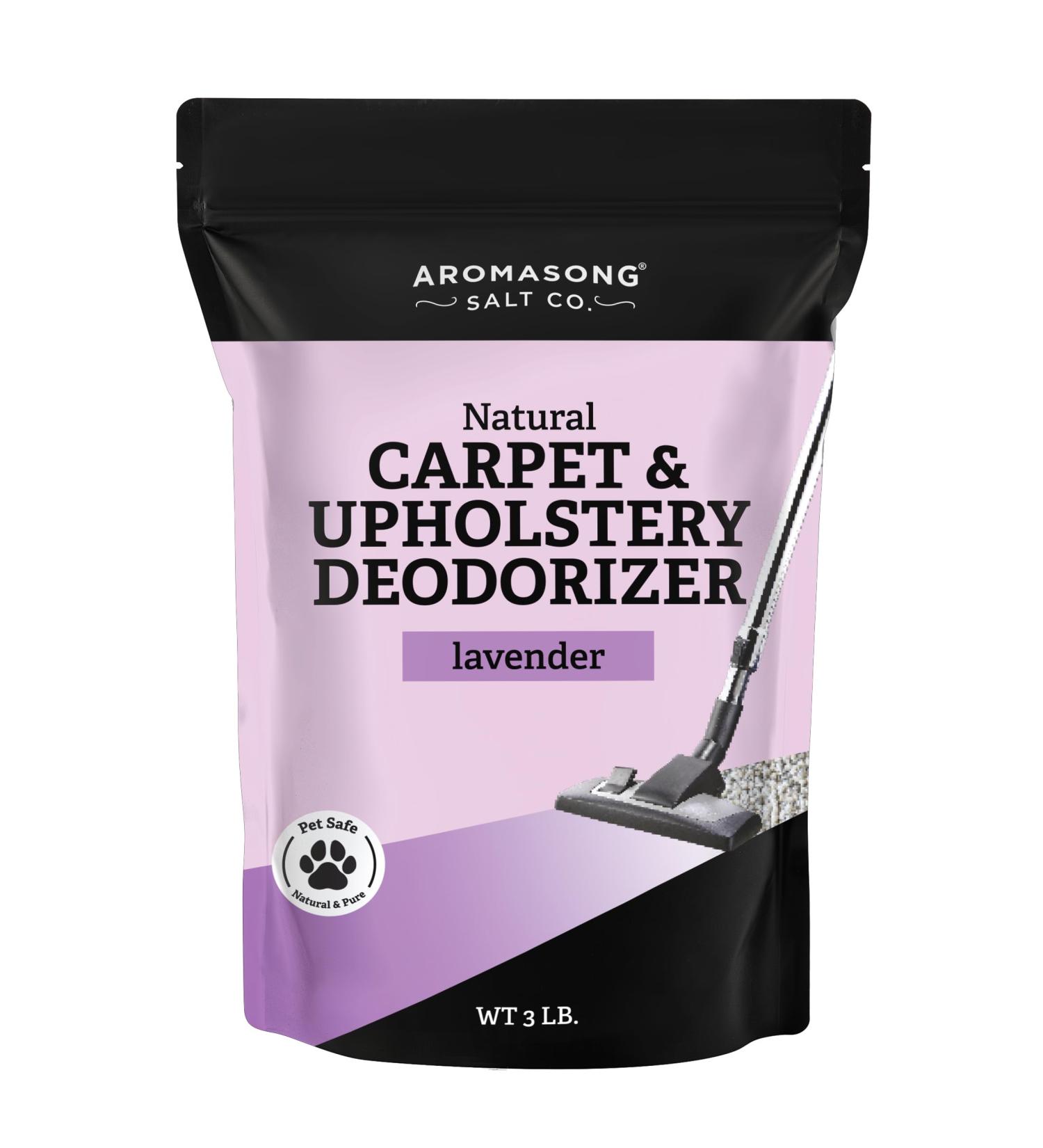 Aromasong Natural Carpet Deodorizer - Lavender Scent Upholstery & Carpet Freshener Powder for Homes with Pets & Children | 3 LBS Pet Odor Eliminator - Buy Online on GoSupps.com