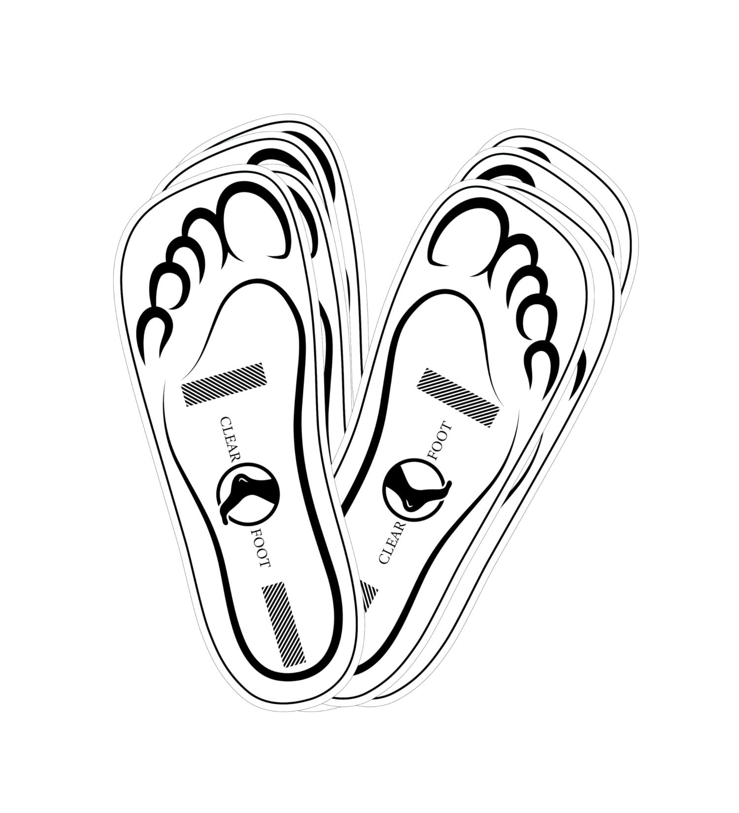 60 Pairs Disposable Tanning Feet Pads - Black Spray Tan Sandals for Sunless Airbrush - Protect Your Feet - Buy Online on GoSupps.com