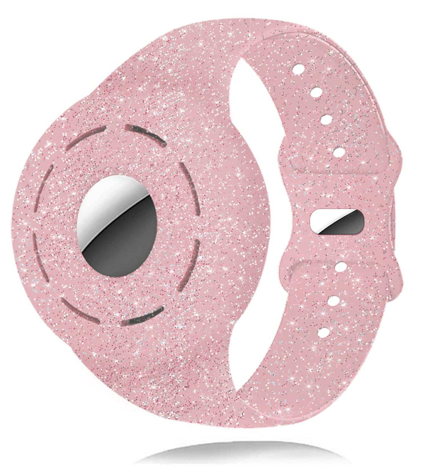 LitoDream for Kids AirTag Case Wrist Band Soft Silicone  Protective Cover for Apple Air Tag Finder Location Tracker Holder Wristband for Kids Daughter Son Toddler BAB Children - Rose Gold - Buy Online on GoSupps.com