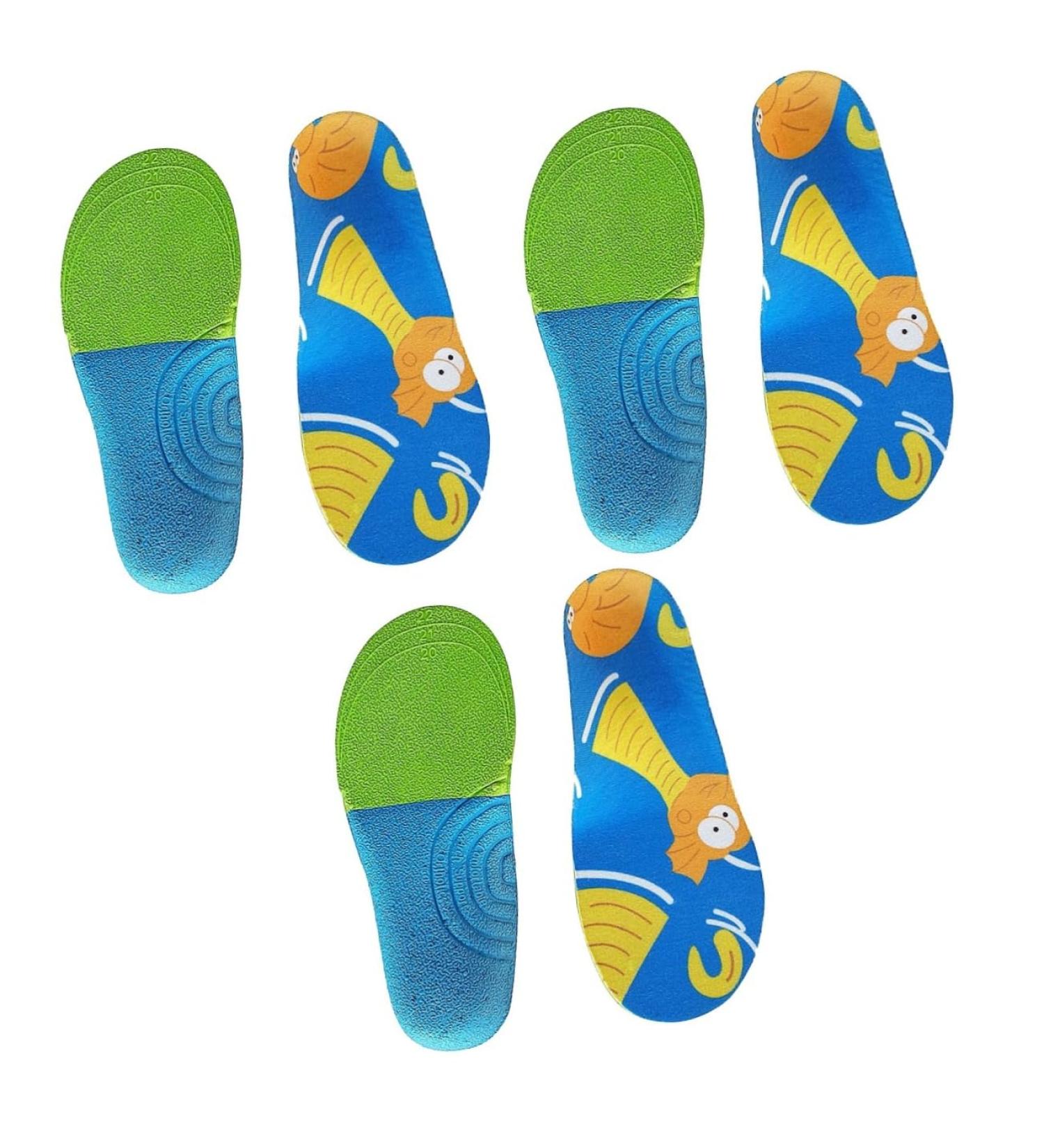 Healvian 3 Pairs Arch Support Insoles for Boots & Running Shoes | Flat Foot Correction Insert Pads - Buy Online on GoSupps.com
