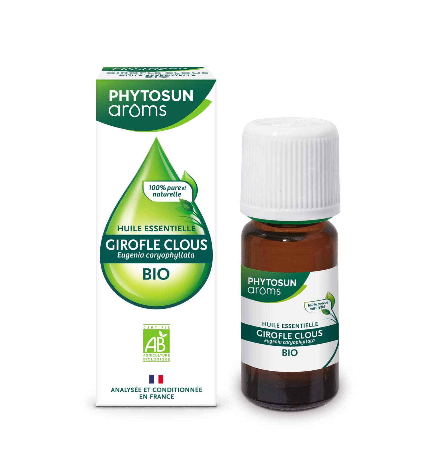 Huile Essentielle Clous de Girofle 10ml - Aromath rapie Bienfaits Naturels Livraison Internationale - Buy Online on GoSupps.com