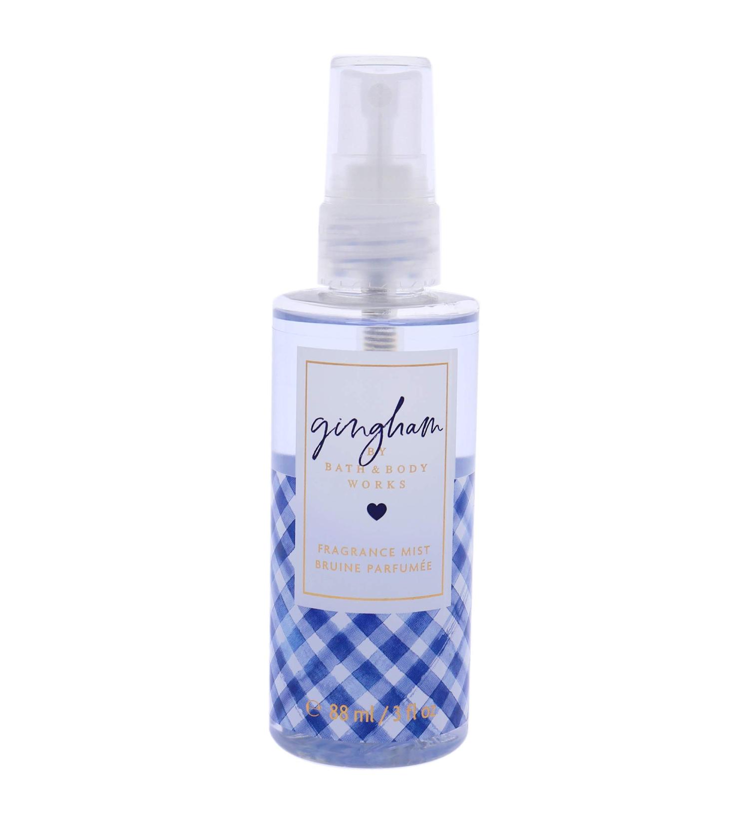 Bath and Body Works Gingham Fragrance Mist for Women and Men 3 Ounce Travel Size Body Spray