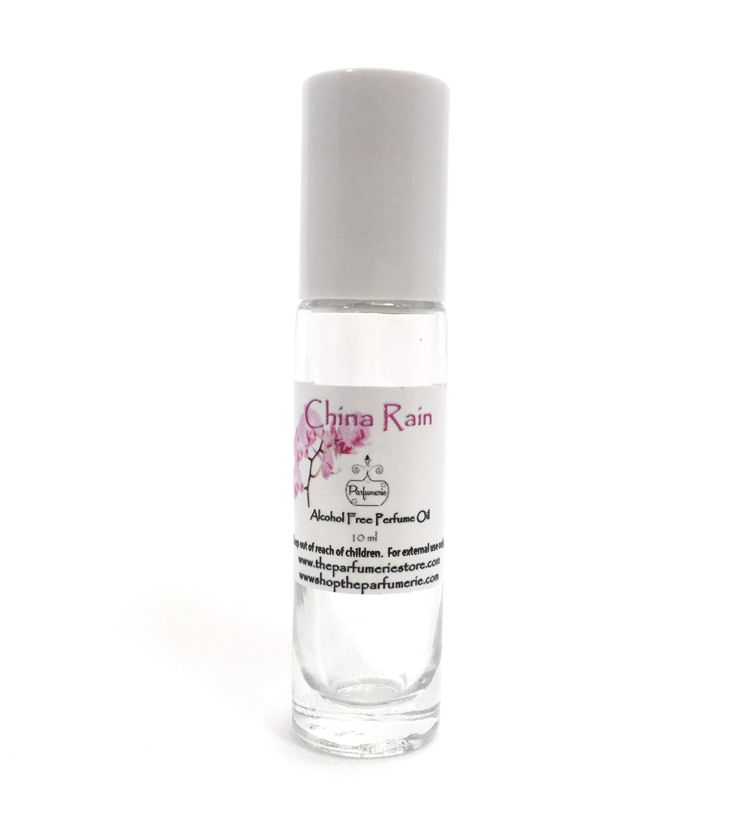1/3 oz. Bottle of China Rain Grade A Perfume Oil Alcohol Free (10 ml Roll On) - Buy Online on GoSupps.com