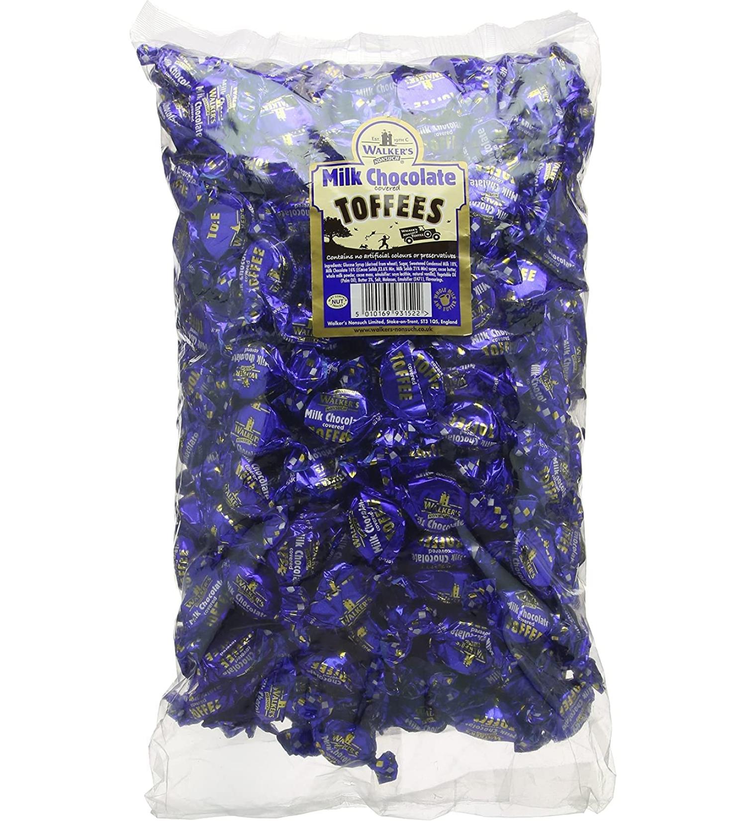 Walkers Milk Chocolate Covered Toffee 2.50 Kg Delicious Tasty And Twisty Treat Gift Hamper For Birthday Christmas Sold By Kidzbuzz - Buy Online on GoSupps.com