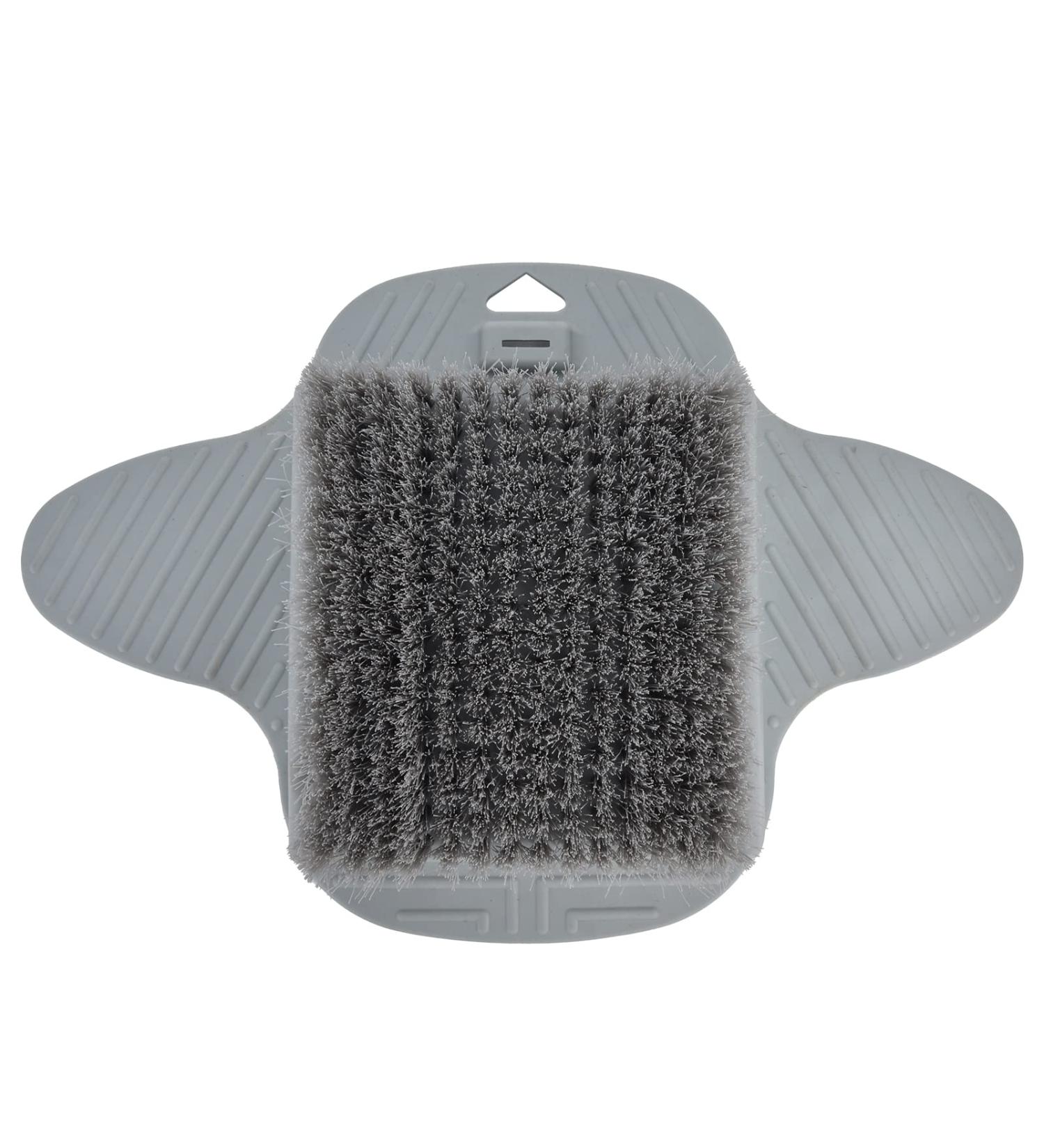 Sunicon Shower Foot Scrubbing Mat Foot Scrubbing Brush Hanging Foot Grinder Foot Massage Brush with NonSlip Suction Cups for cleaning and exfoliating your feet - Buy Online on GoSupps.com