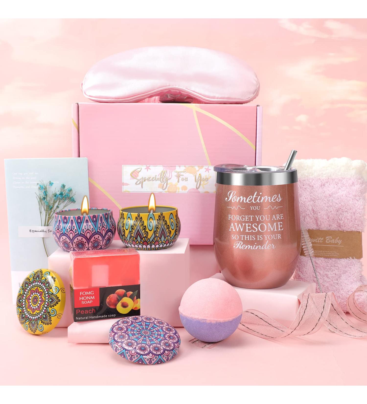9pcs Women's Gifts Set - Perfect for Mother's Day, Birthdays, Get Well Soon, Self Care, and Spa - Unique and Thoughtful Gift for Women Who Have Everything - Buy Online on GoSupps.com
