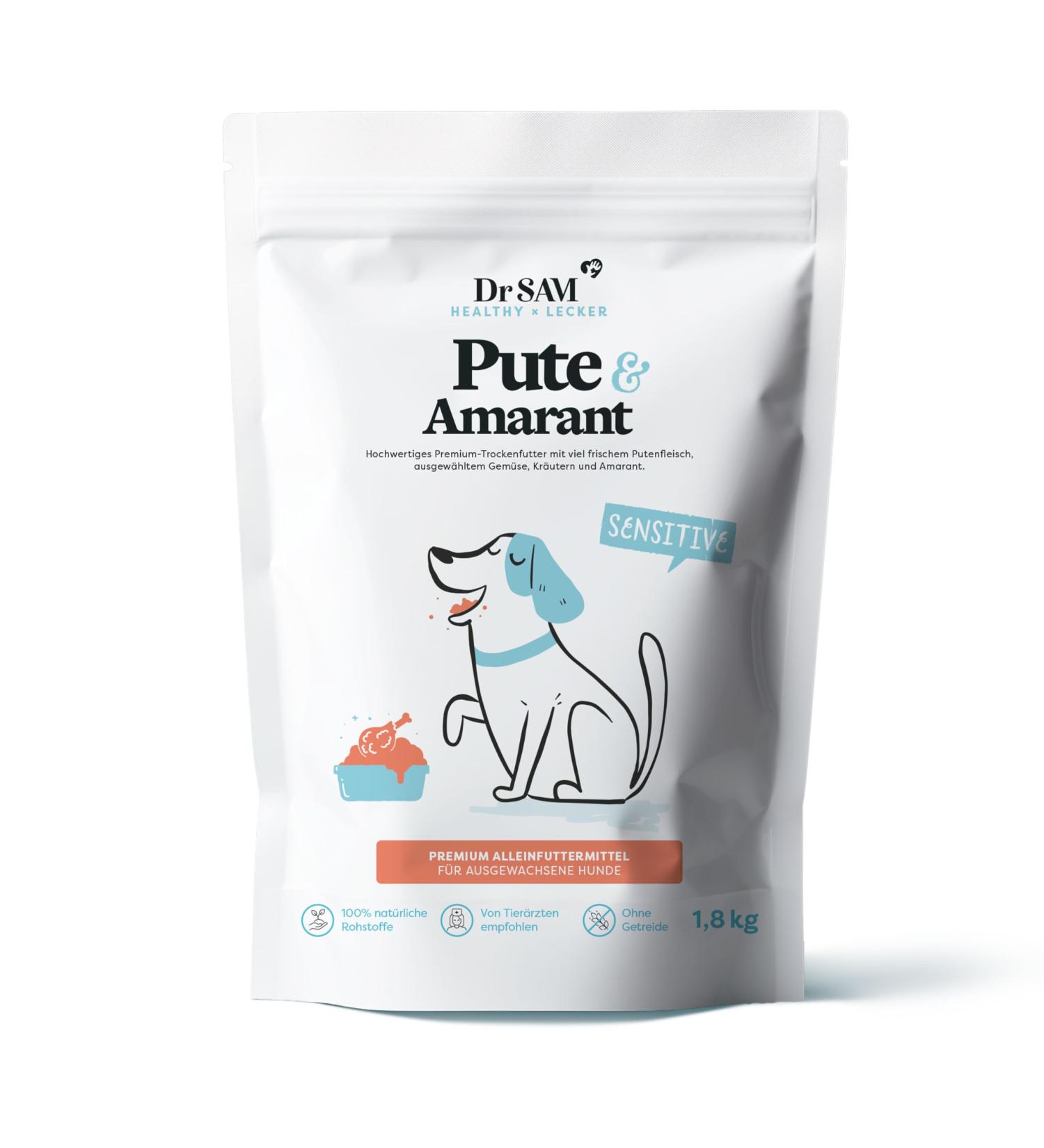 Turkey & Amaranth Croquettes 1.8 kg - Buy Online on GoSupps.com