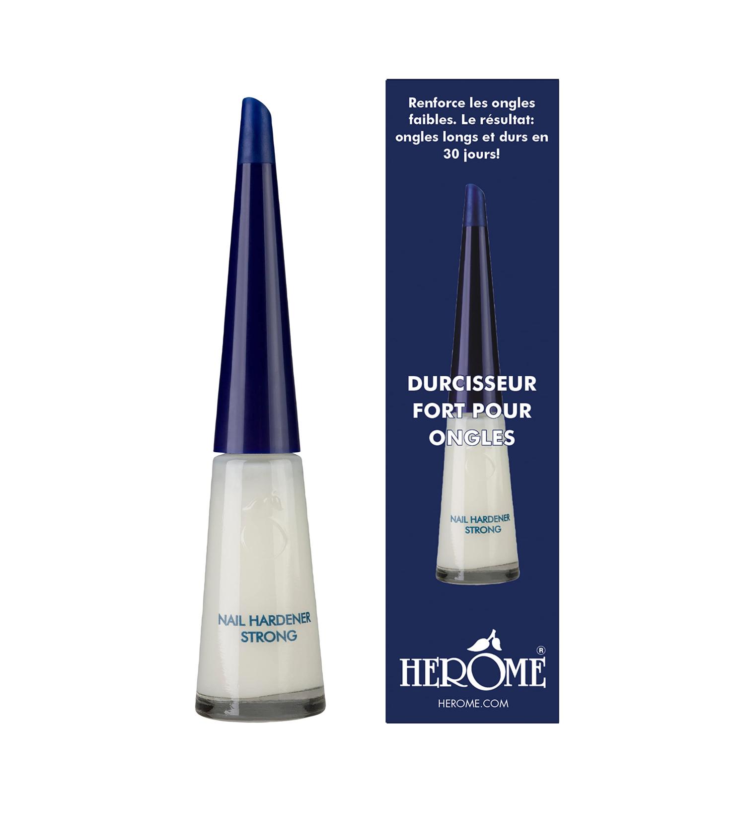 Herome Cosmetics Nail Strengthener 10 ml - Strong Growth Treatment for Weak Brittle Nails - Buy Online on GoSupps.com