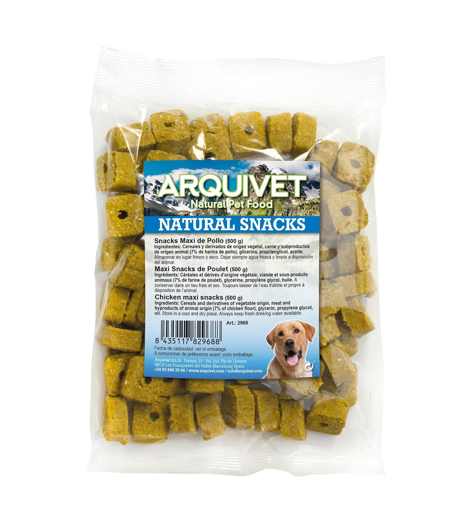 Arquivet Maxi Chicken Dog Snacks 500g