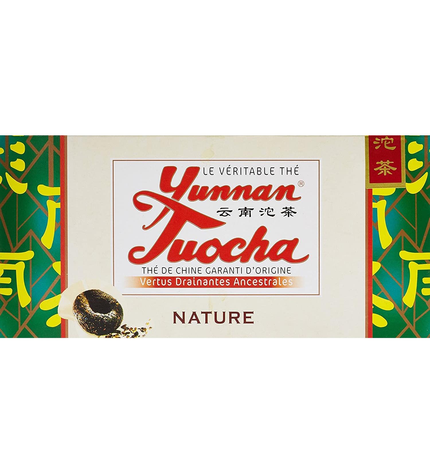  YUNNAN TUOCHA Yunnan Tuocha - Natural Tuocha Tea - 25 Individual Tea Bags - 50g - Pack of 12 - Guaranteed Chinese Origin Tea - Buy Online on GoSupps.com