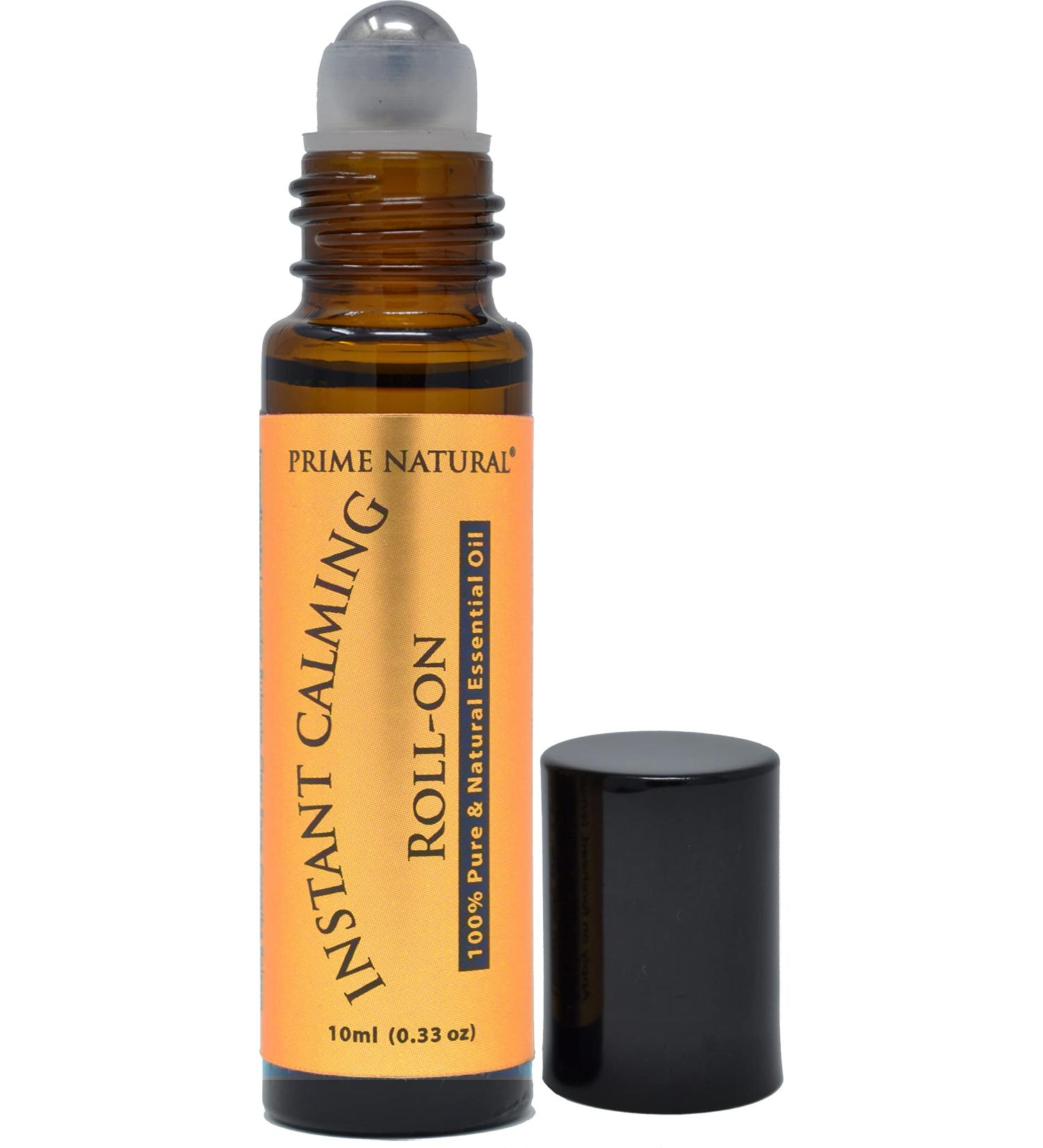Calming Essential Oil Blend Roll On 10ml - Ready to Use for Grounding Relaxation | Natural Aromatherapy Roller - Buy Online on GoSupps.com