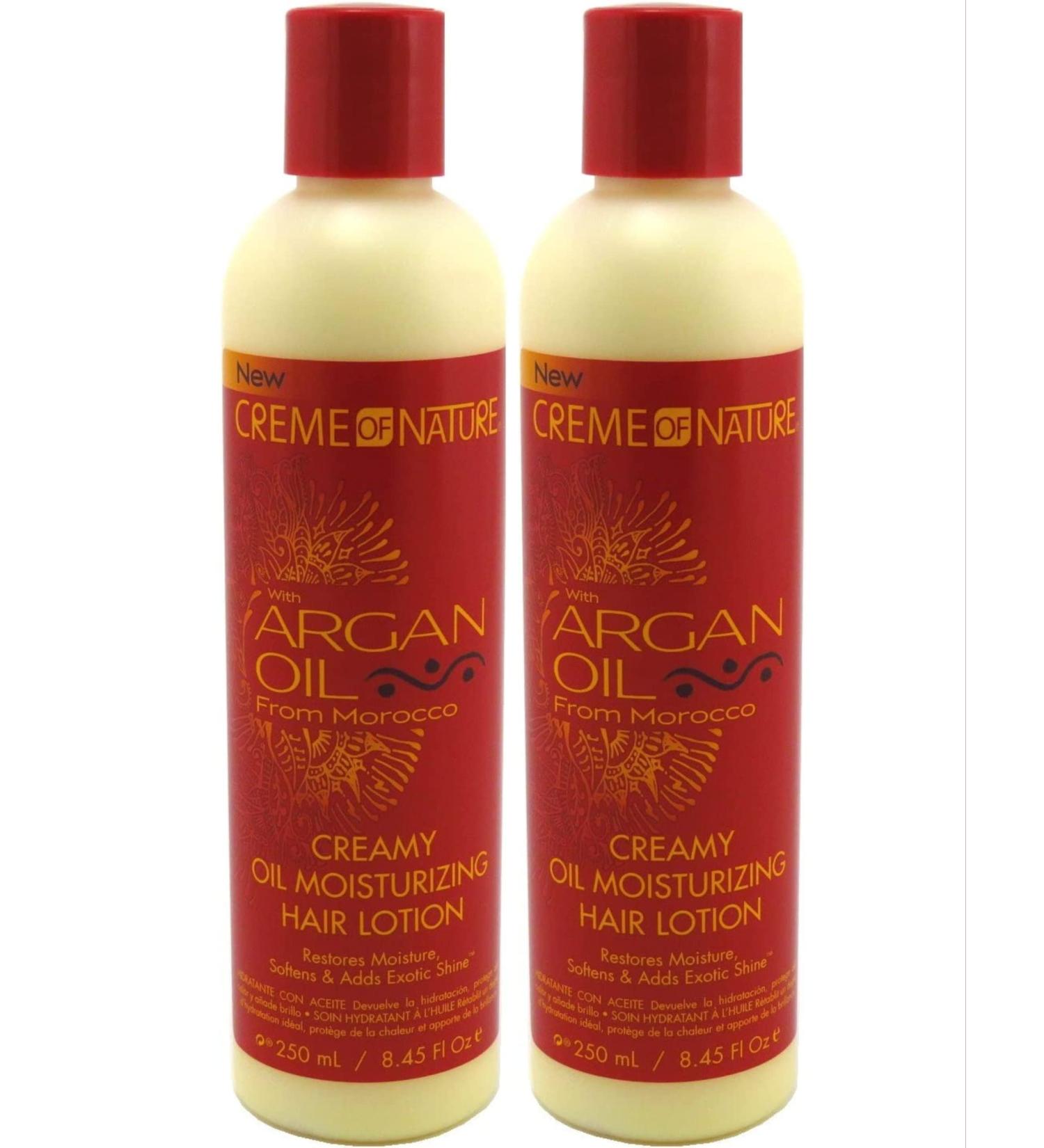 Creme of Nature Huile d'Argan Hydratant 250 ml (pack de 2)
