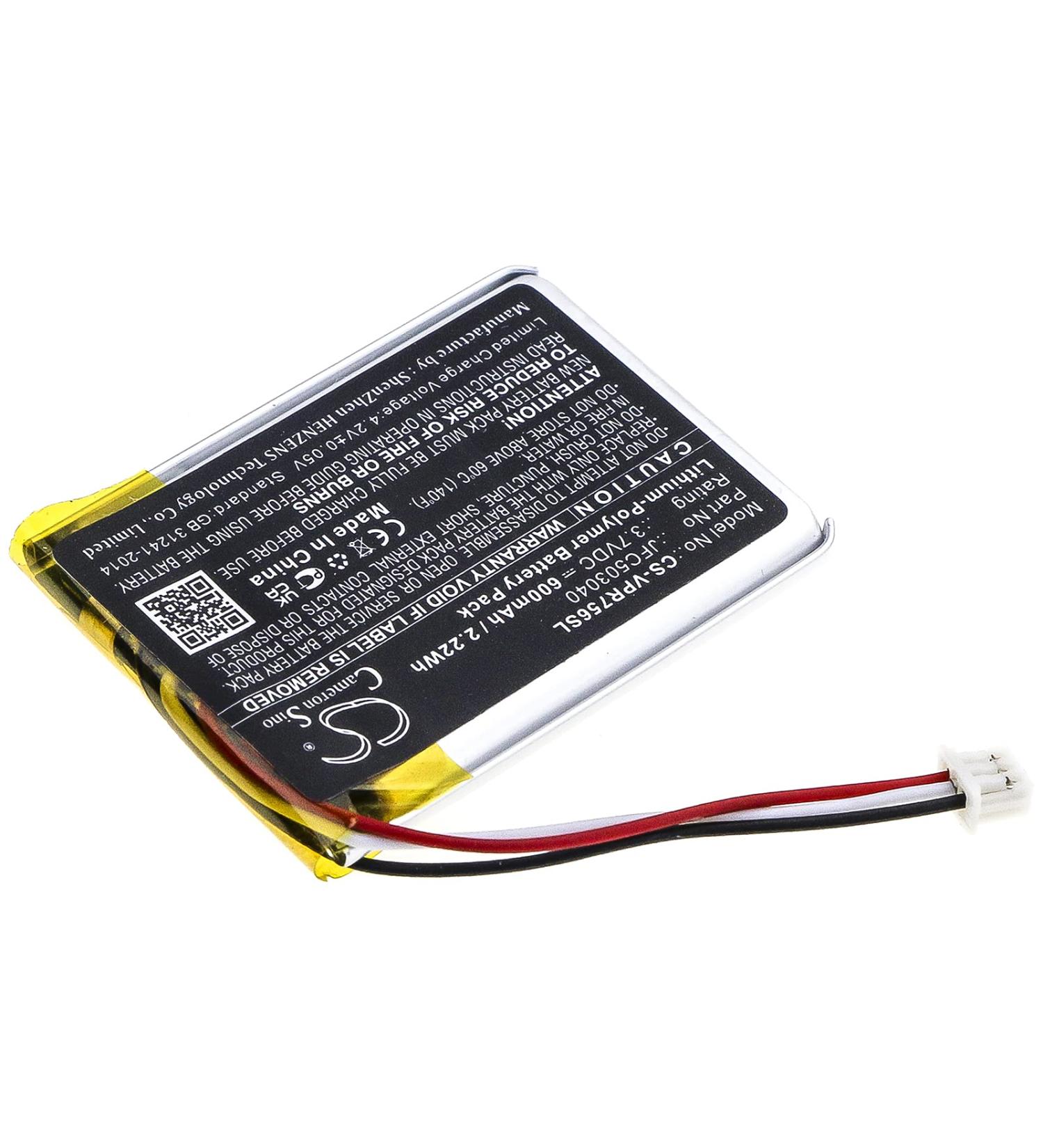 Replacement Battery for Viper 3706V 3806V 4606V 4706V 4806V 5606V 5706V 5806V 7941P 7941V 7941X 7944V - JFC503040 600mAh/3.7V | International Shipping Available - Buy Online on GoSupps.com